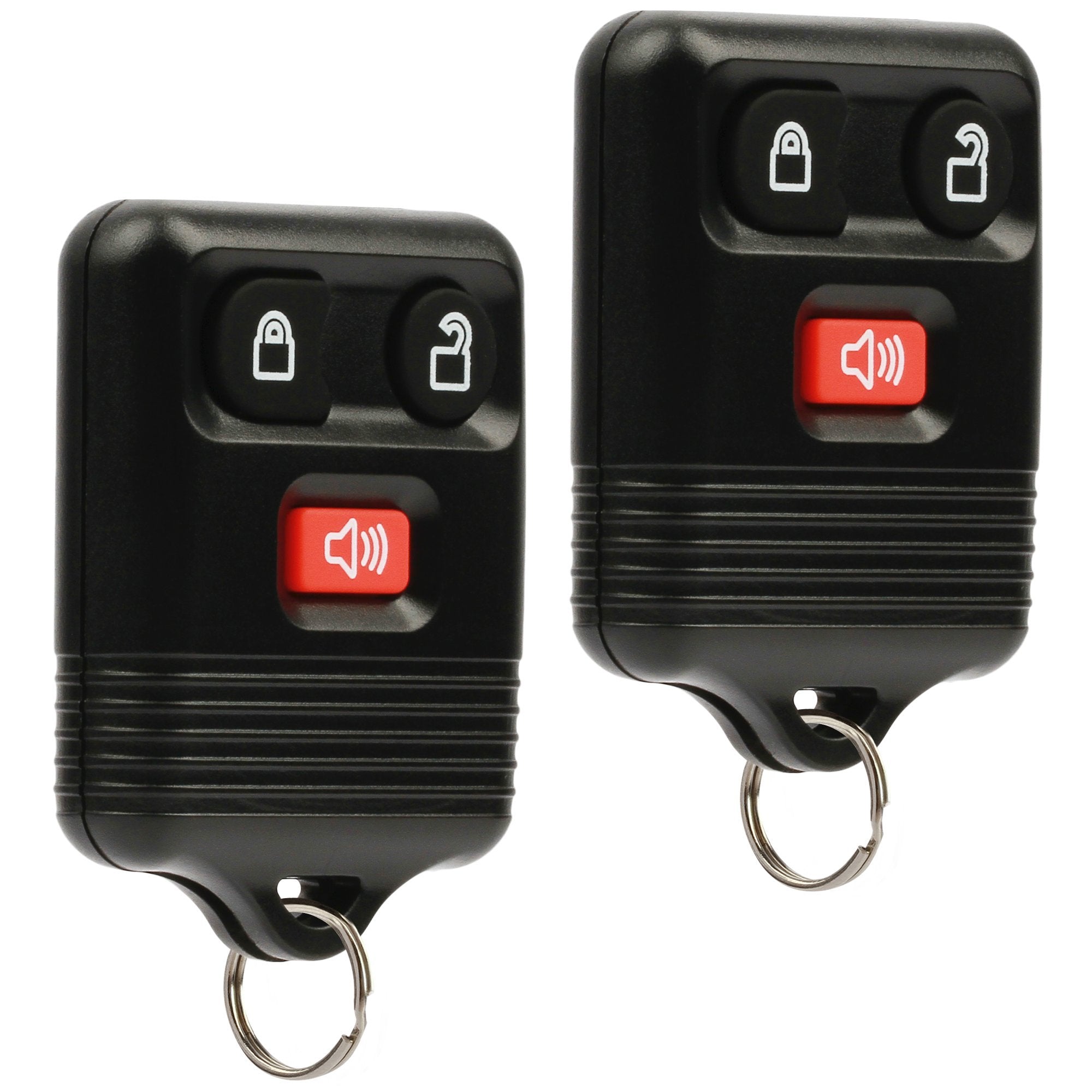 Key Fob Keyless Entry Remote fits Ford, Lincoln, Mercury, Mazda F150 F250 F350 Escape Expedition Explorer Ranger (and More), Set