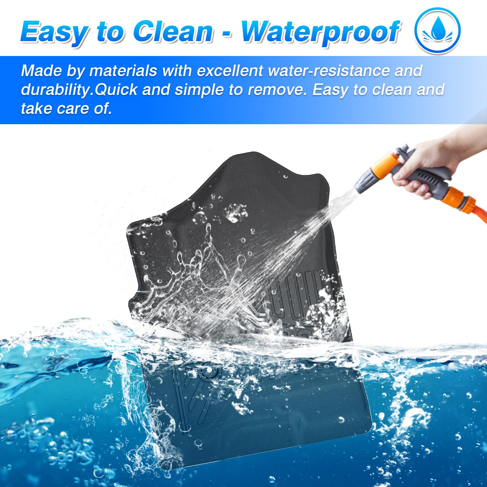 Cartist Floor Mats Fit For 2014-2018 Chevy Silverado & Gmc Sierra 1500 Crew Cab;2015-2019 Silverado/Sierra 2500Hd/3500 Hd Crew C