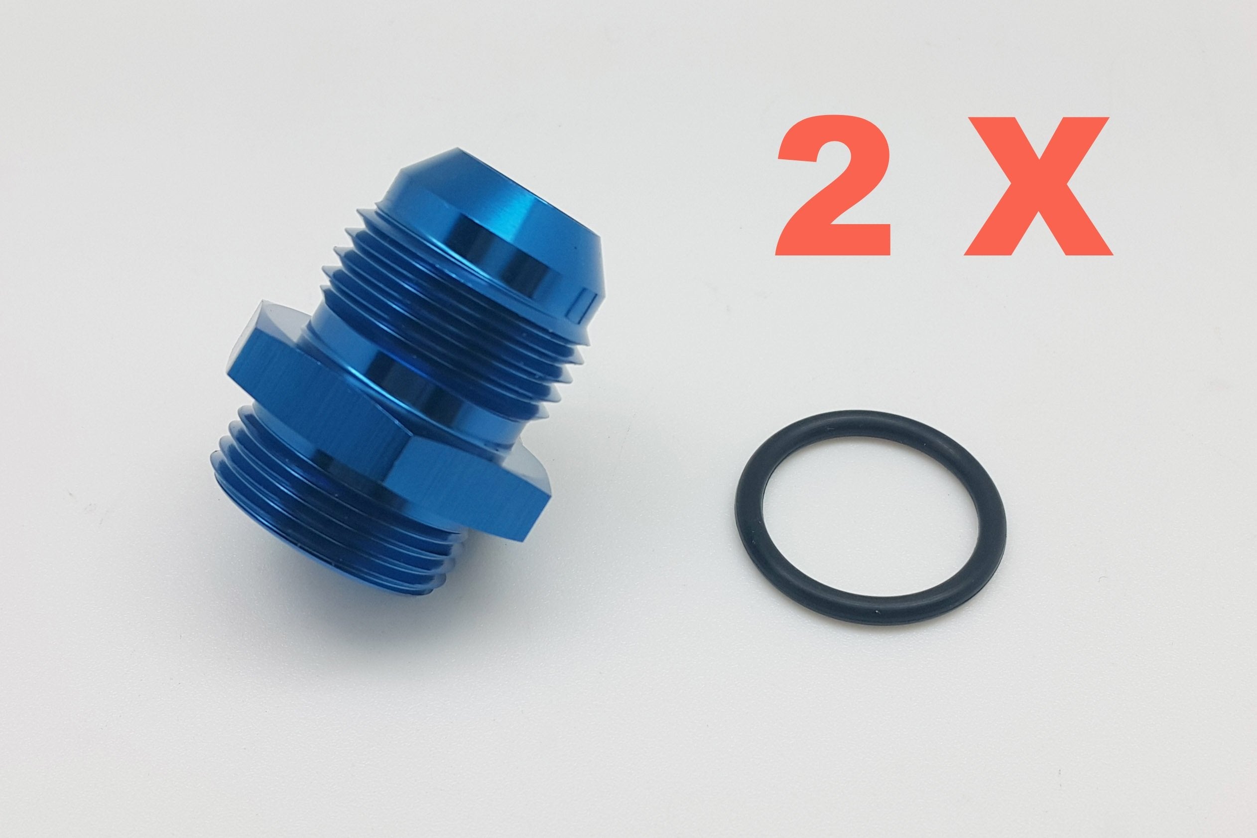 Autobahn88 Universal Oil/Automatic Transmission Fluid Atf Cooler, 7-Row, Compact Core Size 11.8X3.74X2 (300X95X50Mm), M22 Ports, Includes Two An10 M22 Adapters, Black