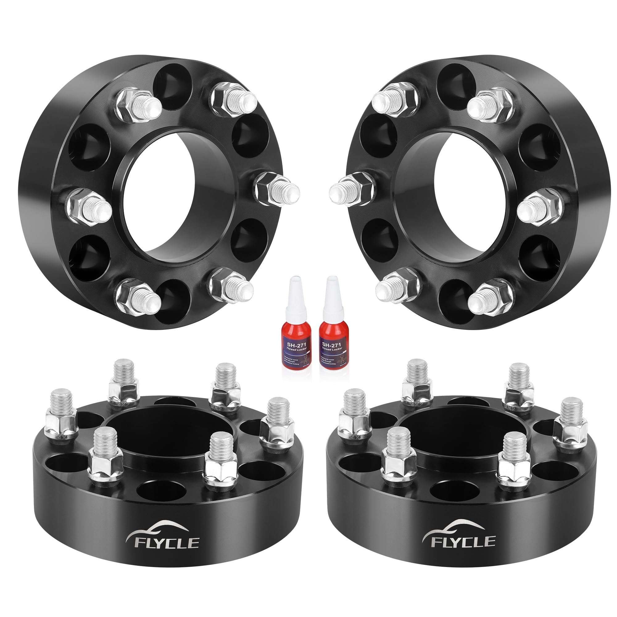 1.5 Inch 6X135 Hubcentric Wheel Spacers For 2004-2014 F150, 6X135Mm Forged Wheel Spacer For 2003-2014 Navigator Expedition With