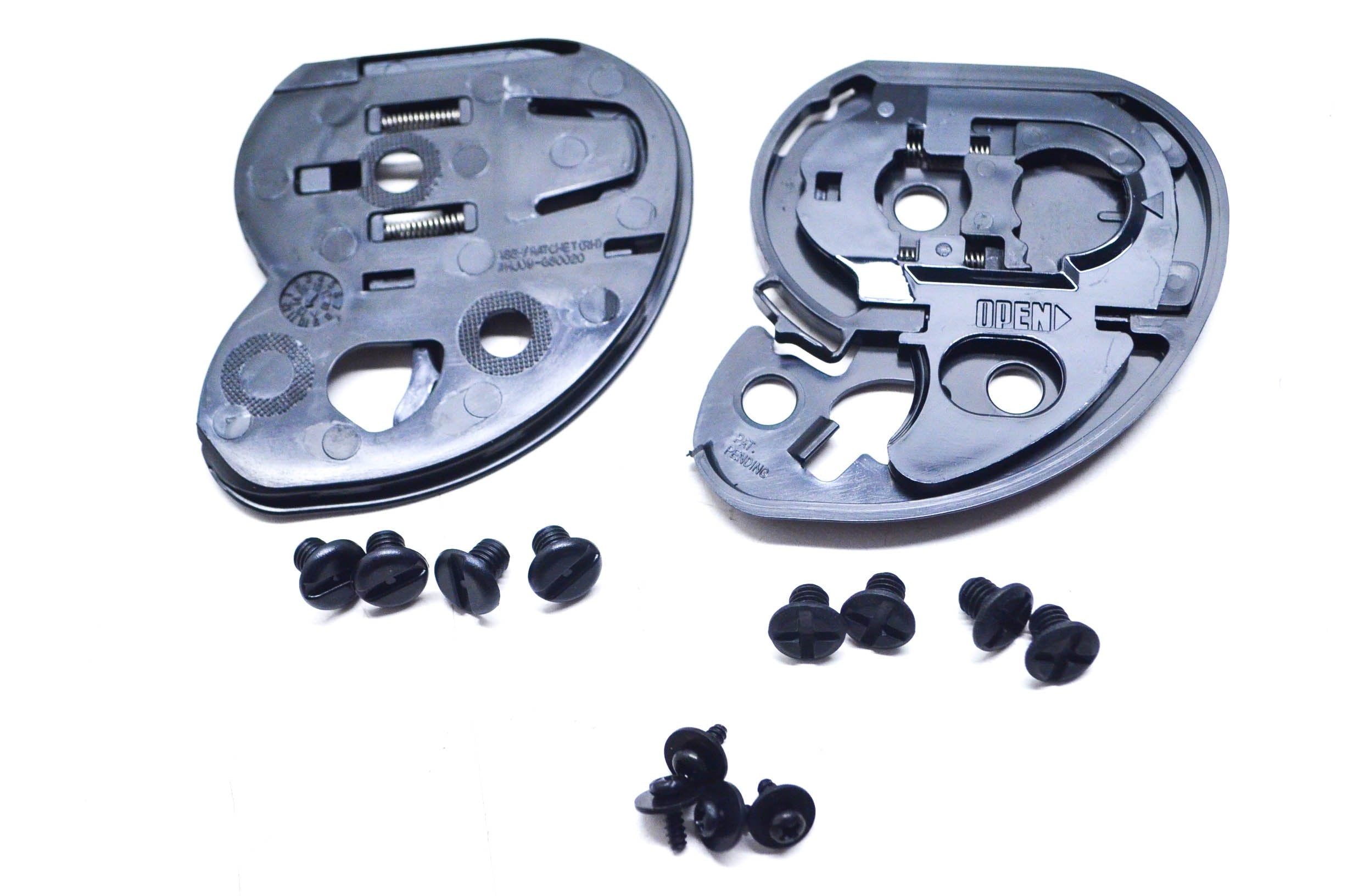 Hjc Gear Plate Set For Hj-09, Cs-R1, Fs-15, Cl-17, Cs-St, Cl-15 Helmets