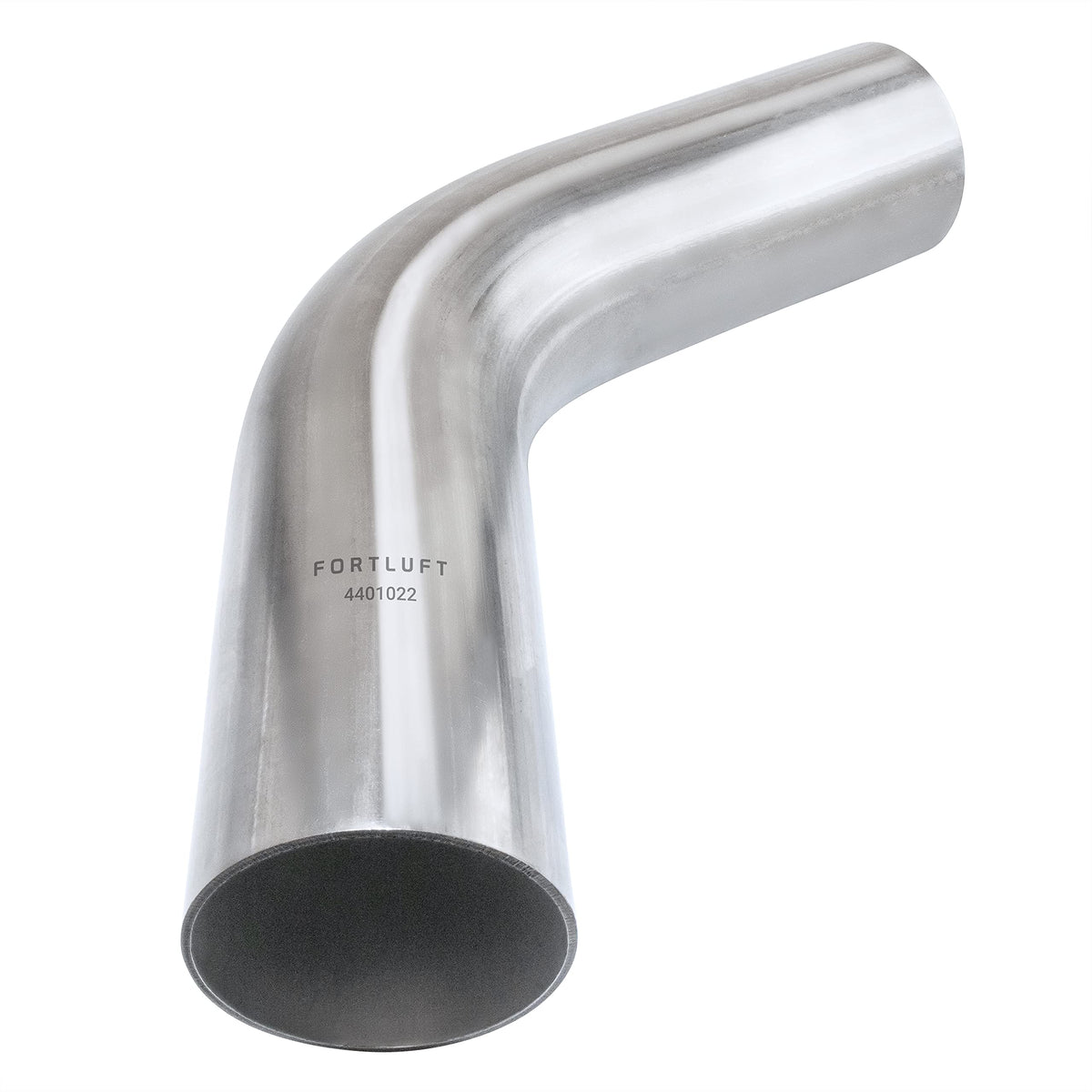 Fortluft Universal Mandrel Exhaust Bend Pipe & Elbow Stainless Steel (Bend Pipe 60 Degree, 2.25''/57Mm)