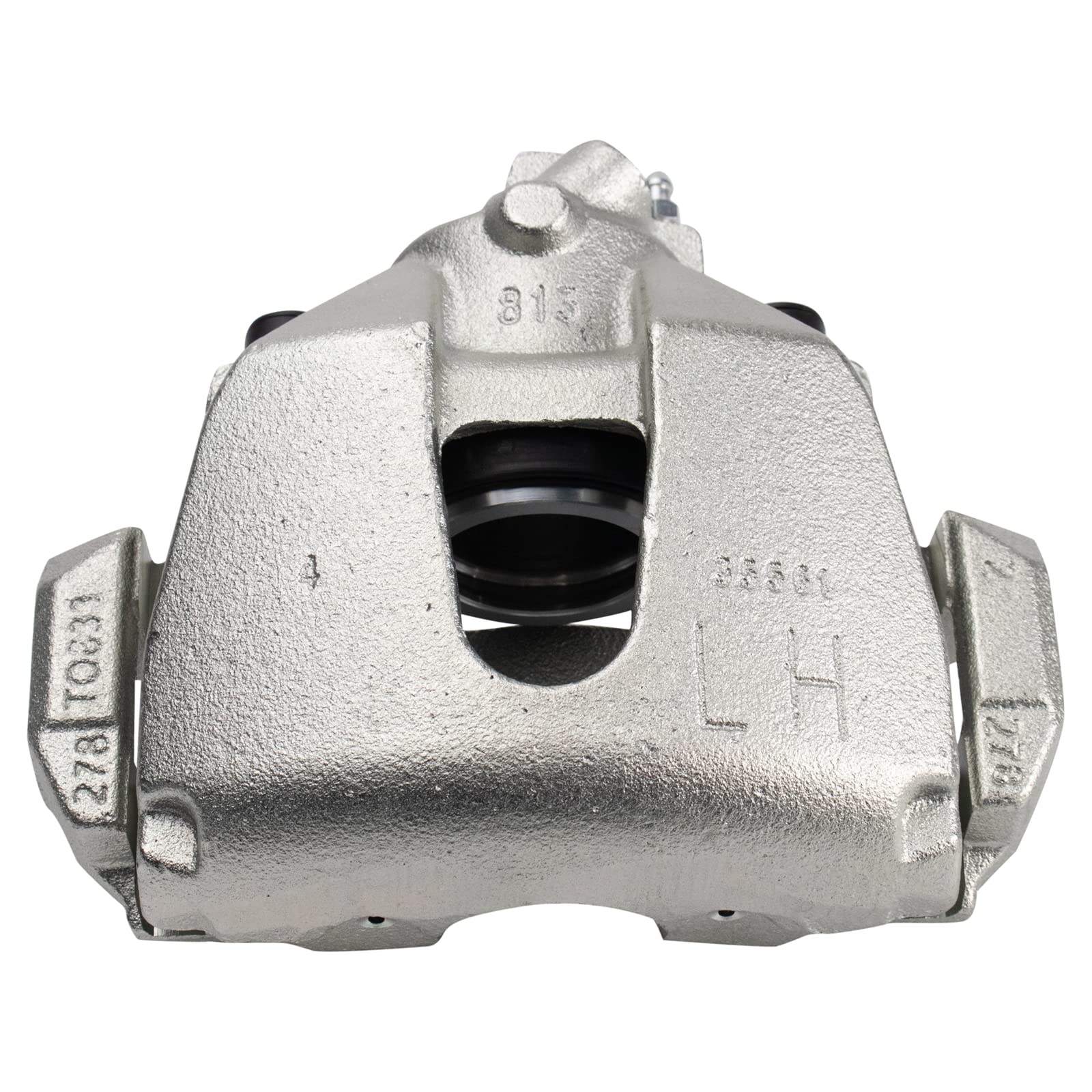 Trq Front Brake Caliper Set Compatible With 2013-2018 Ford C-Max 2012-2016 Focus