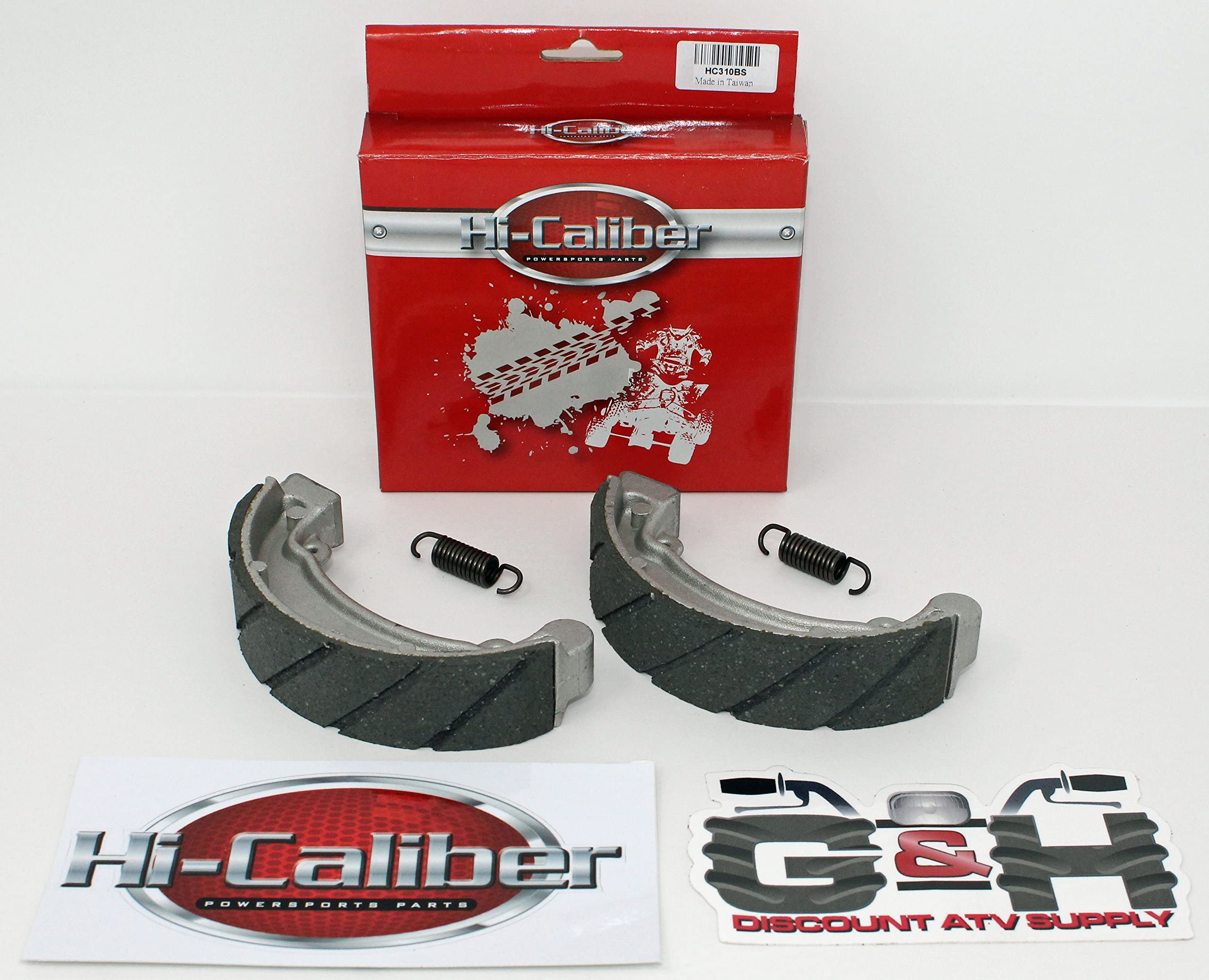 Quality Water Grooved Rear Brake Shoes & Springs For The 1978-1985 Honda Atc 70 Three-Wheel Atvs