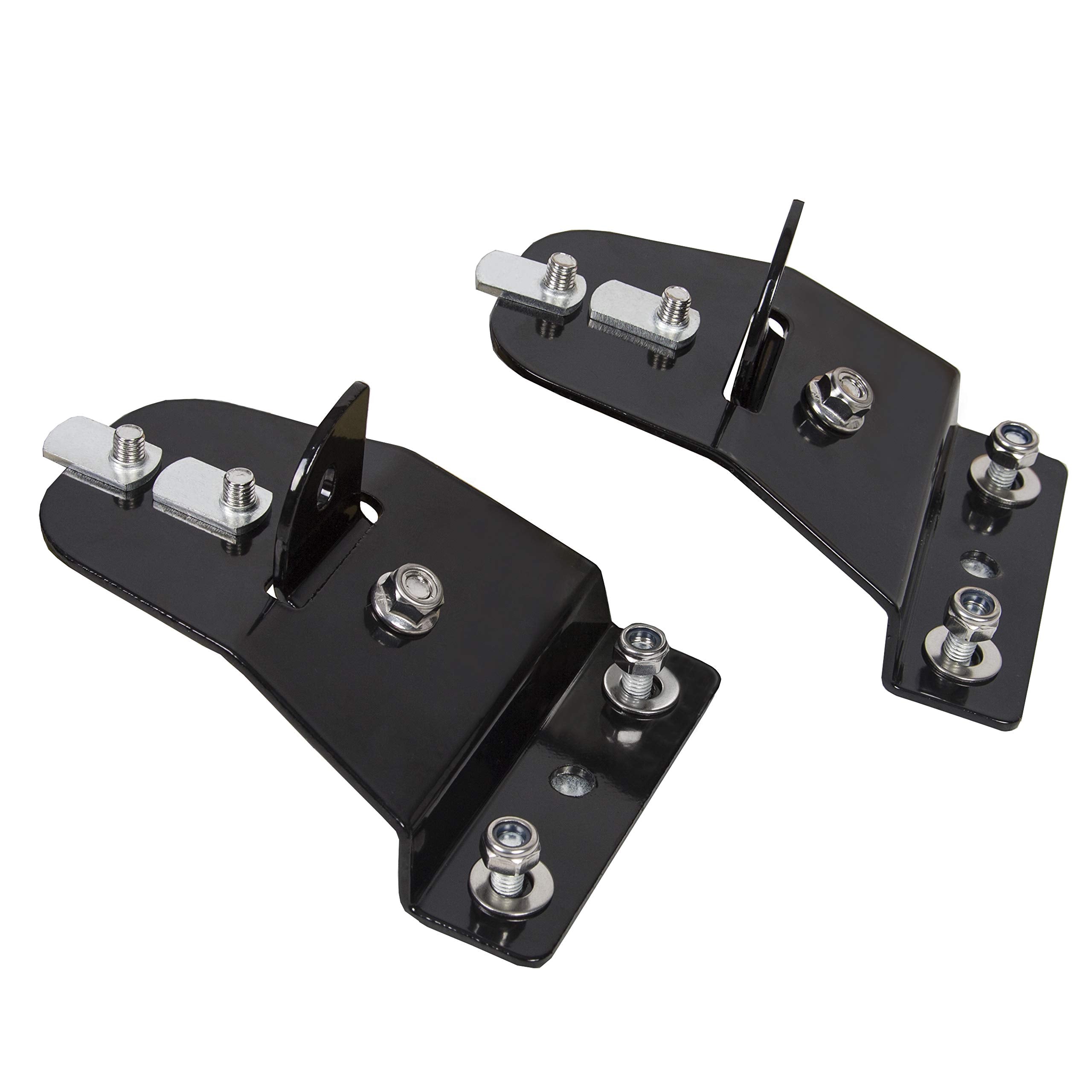 Ecotric Tower Brackets Compatible With 15 17 Series Rounded Profiles Crossbars For Sprinter Pair
