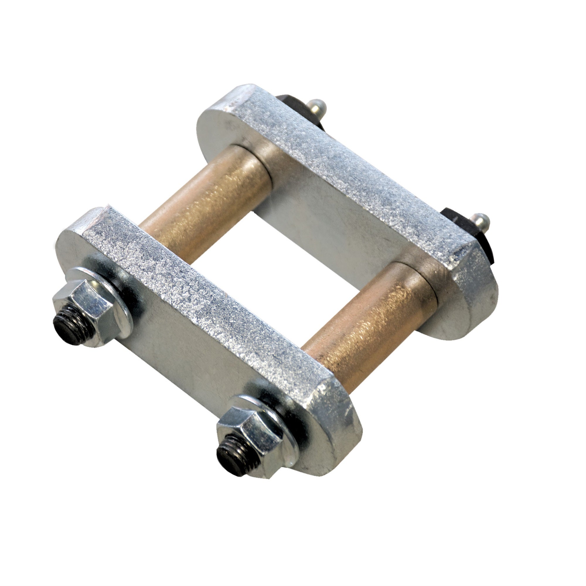 MORryde UO12016 HeavyDuty Shackle Kit with Standard Hanger  SRE4000, CRE3000, Stock with 21/4 Shackles, Tandem Axle