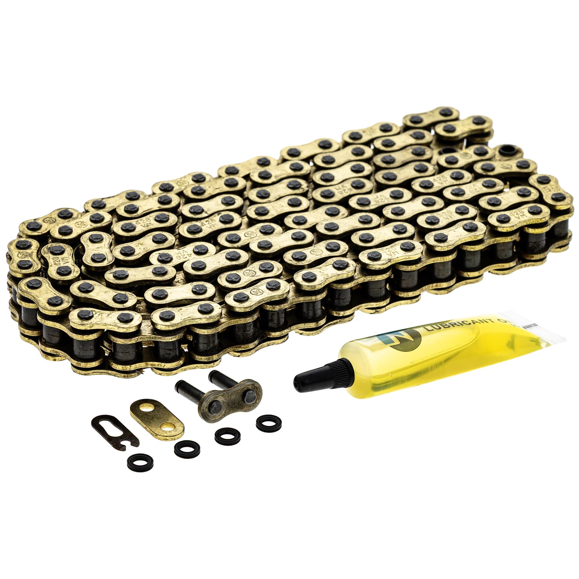 Niche Gold 428 X-Ring Chain 114 Links With Connecting Master Link