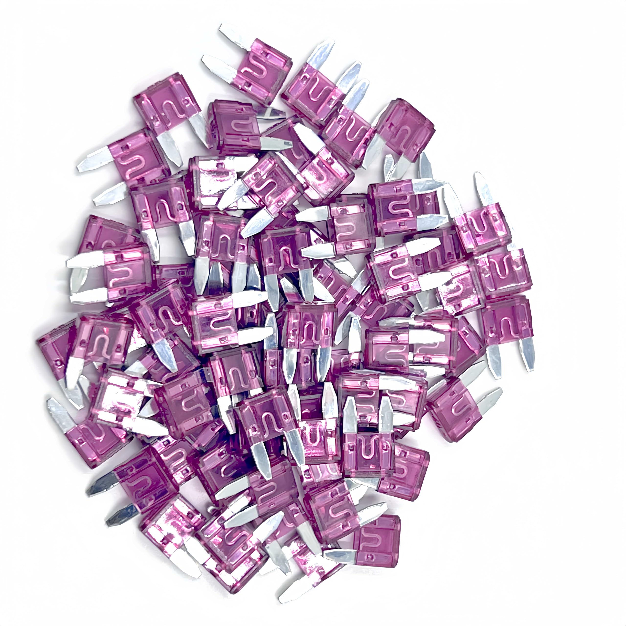 Xjlsgxusg 80Pcs 40Amp Mini Car Fuses, Blade Fuse Assortment Kit For Car, Marine, Truck, Rv Fuse Replacement