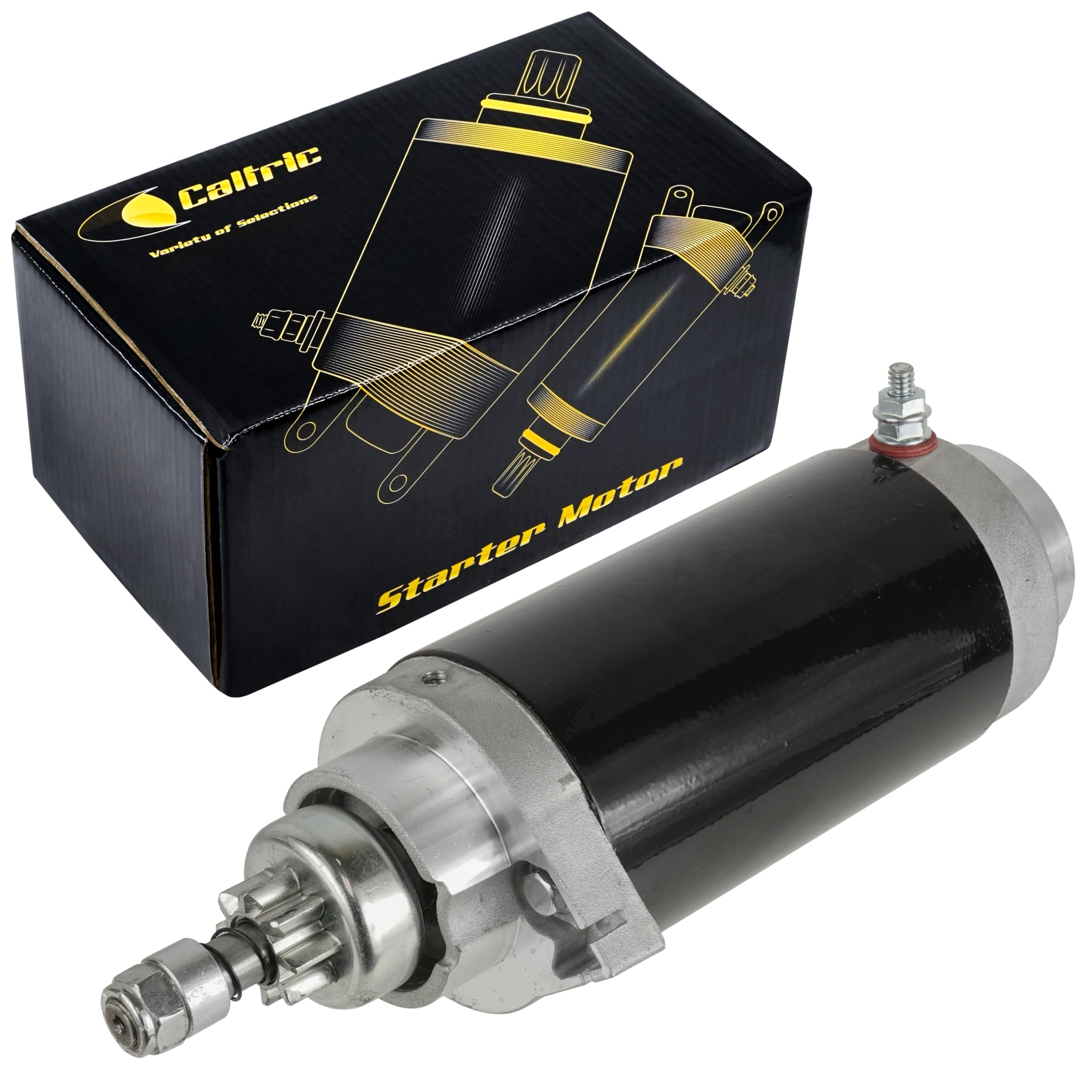 Caltric Starter Compatible with Mercury 115 115Hp 115Elpto Coastal Jet 80 Saltwater 1.9L 1989-2005 New