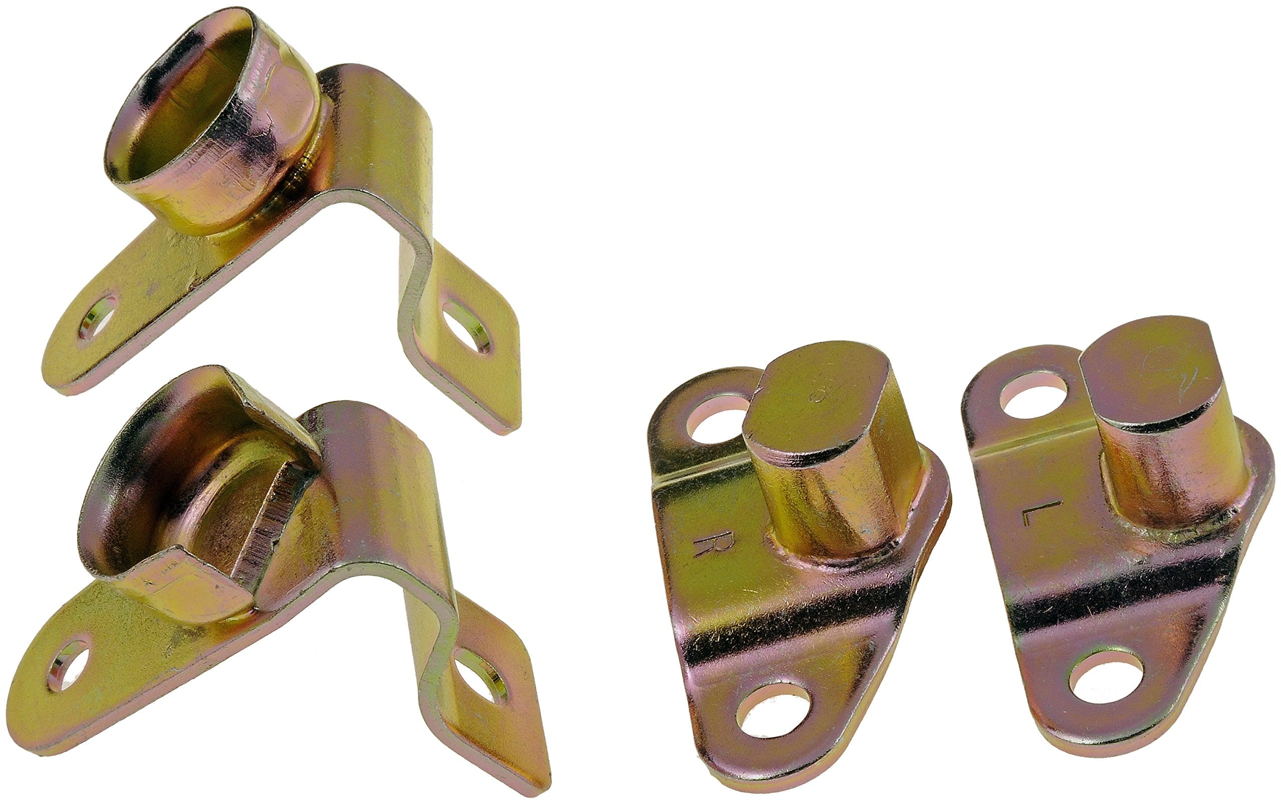 Dorman 38642 Tailgate Hinge Insert Kit - Left And Right - Bed And Gate Side Compatible with Select Chevrolet / GMC / Hummer Mode