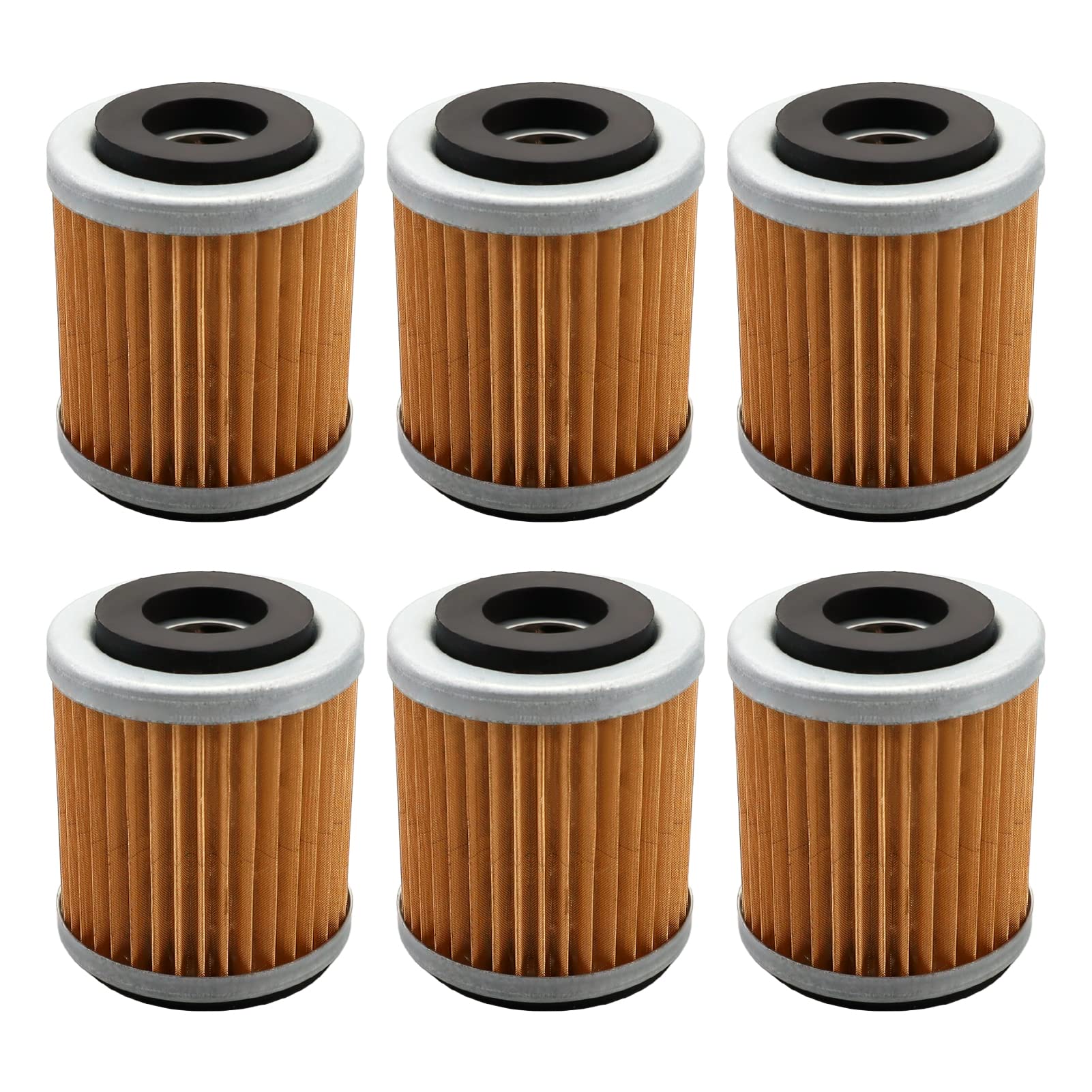 Cyleto Oil Filter For Yamaha Yfm350X Warrior 350 1987-2004 Fm350Fw Big Bear 350 1986-1999 Yfm400 Big Bear 400 1993-2004 Wr426F 2
