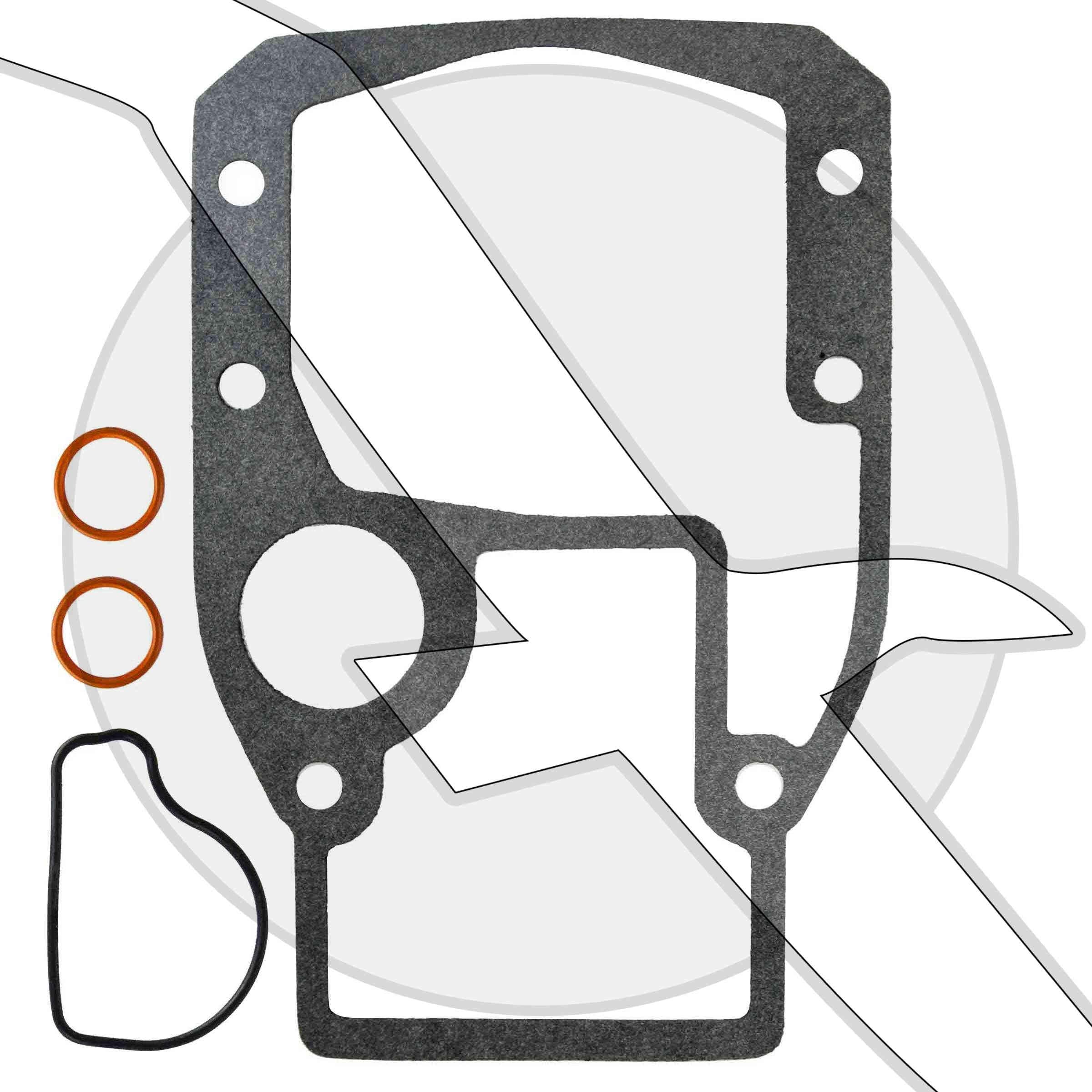 Emp Omc Cobra Sterndrive & Transom Install Mounting Gasket Kit Set Outdrive