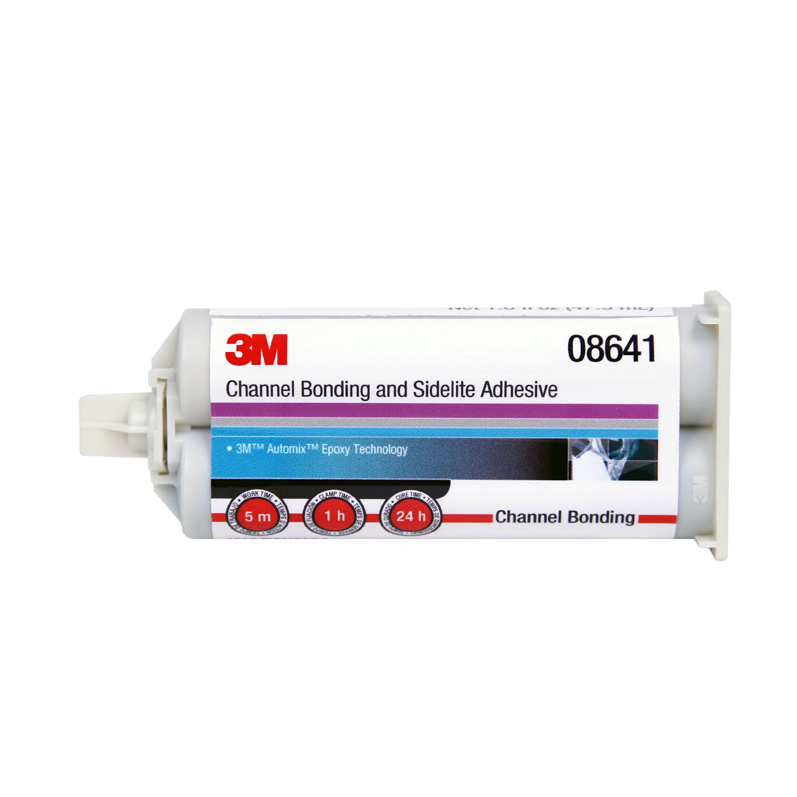 3M Channel Bonding And Sidelite Adhesive, 08641, 47.3 Ml Cartridge