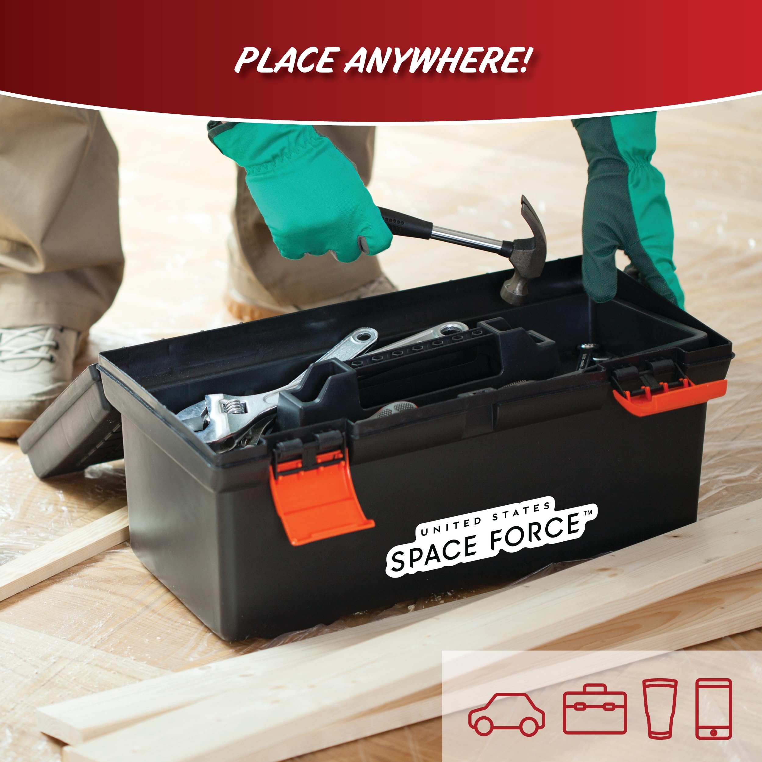 Officially Licensed Us Space Force Decals - Space Force Sticker For Truck Or Car Windows - Large Military Decals 6 Inches - Car