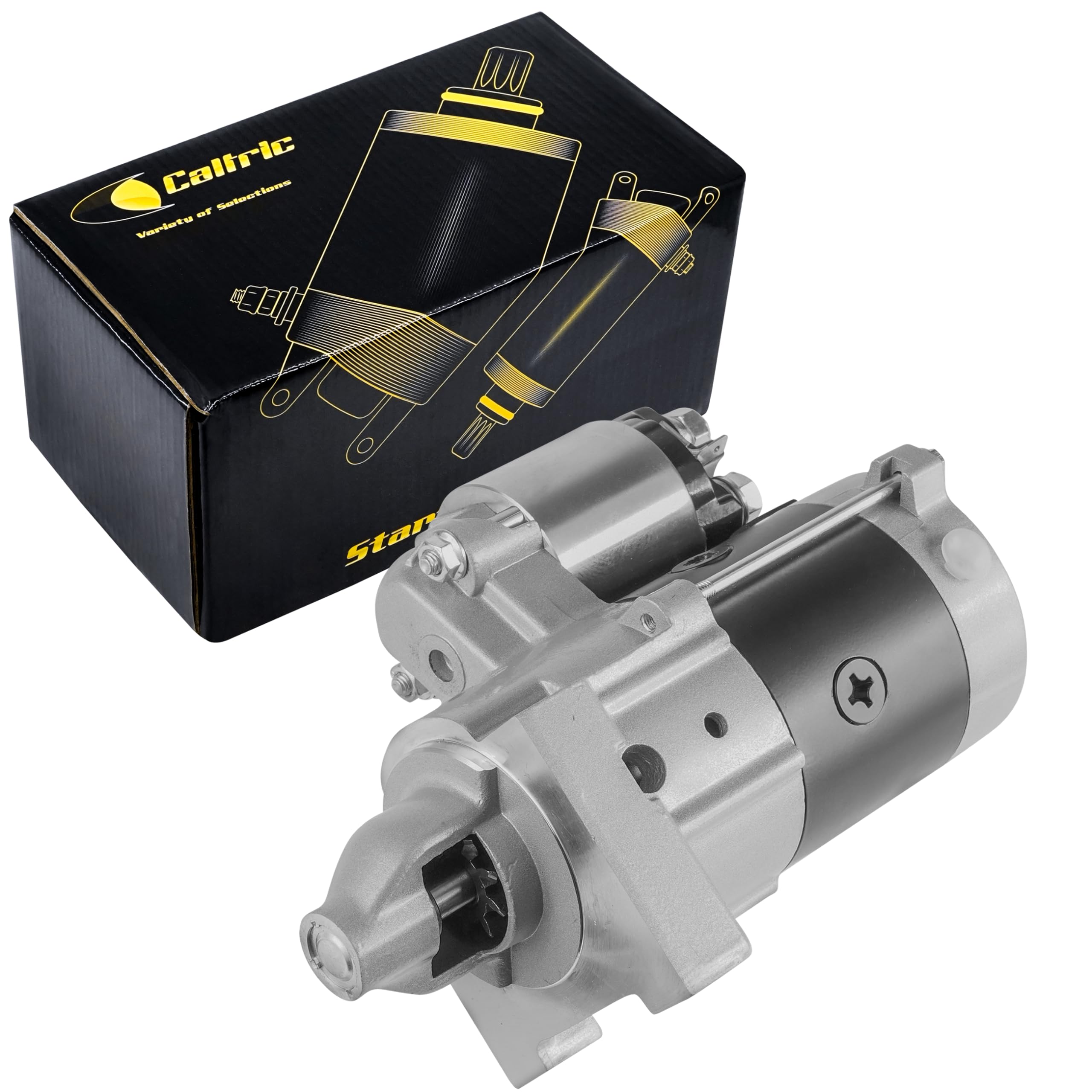 Caltric Starter Compatible with Kawasaki Mule 610 4X4 KAF400 KAF 400 2005 2006 2007 2008 2009 2010-2016