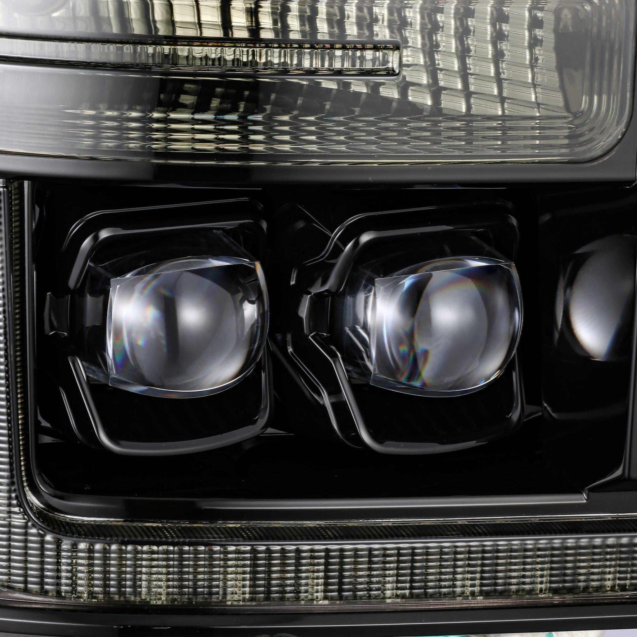 11-16 Super Duty Nova-Series Led Projector Headlights Alpha-Black