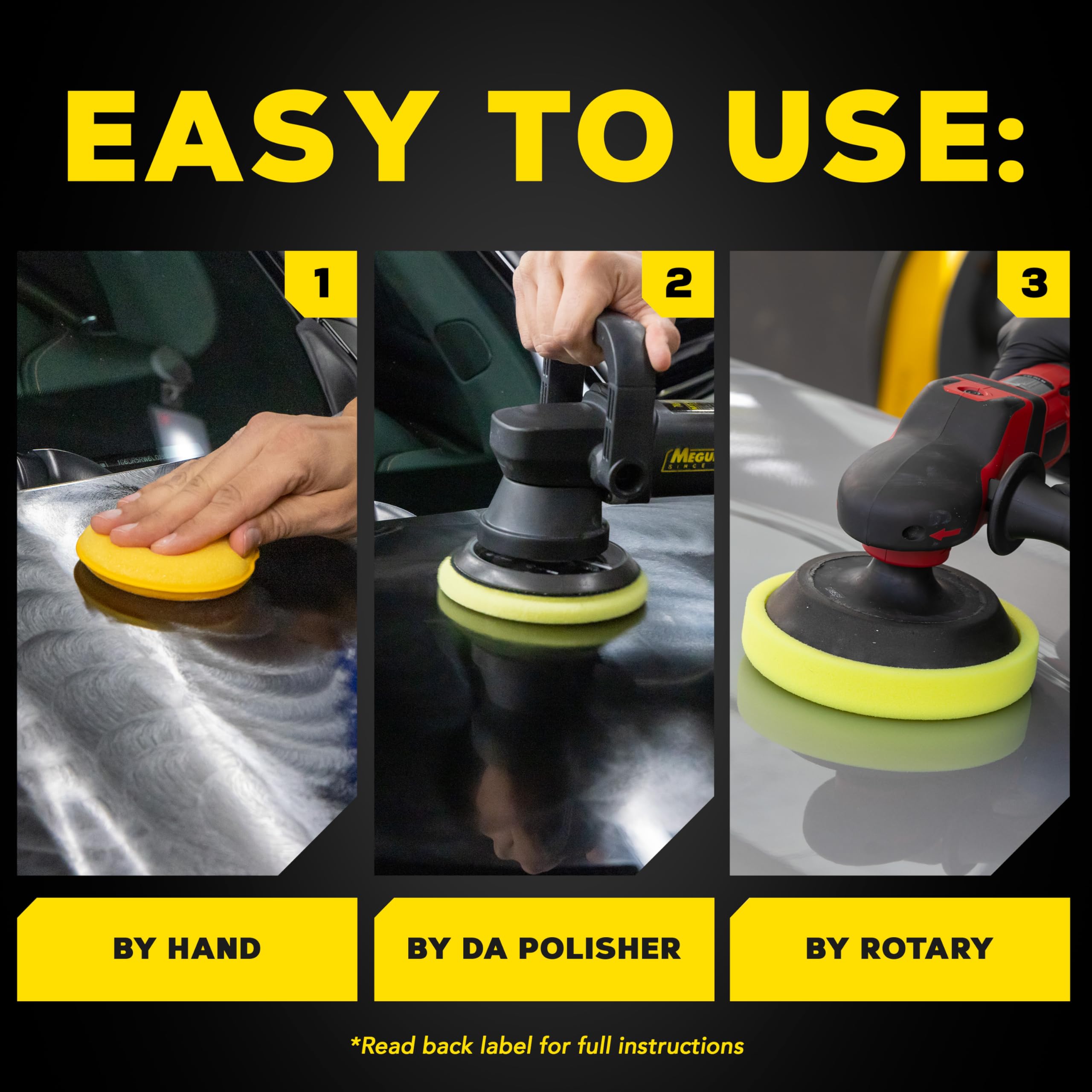 Meguiar's New Car Scent Protectant Spray - Car Interior Cleaner for Vinyl, Rubber and Plastic, Contains UV Protection and Leaves a Rich, Satin Shine with a Pleasant New Car Smell, 16 Oz