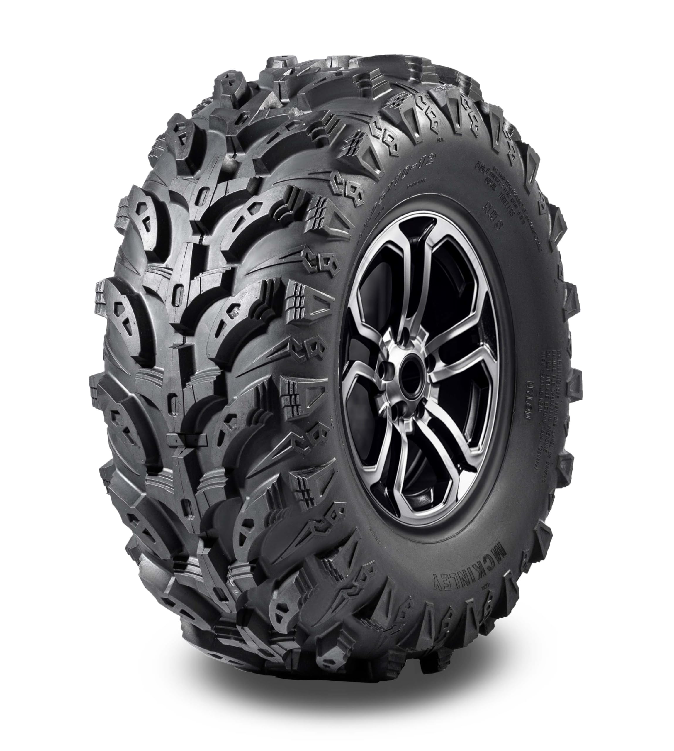 Mckinley Utv Atv Tires 25X10-12 6-Ply Super Mud 25X10X12 All Terrain X611, Set 2