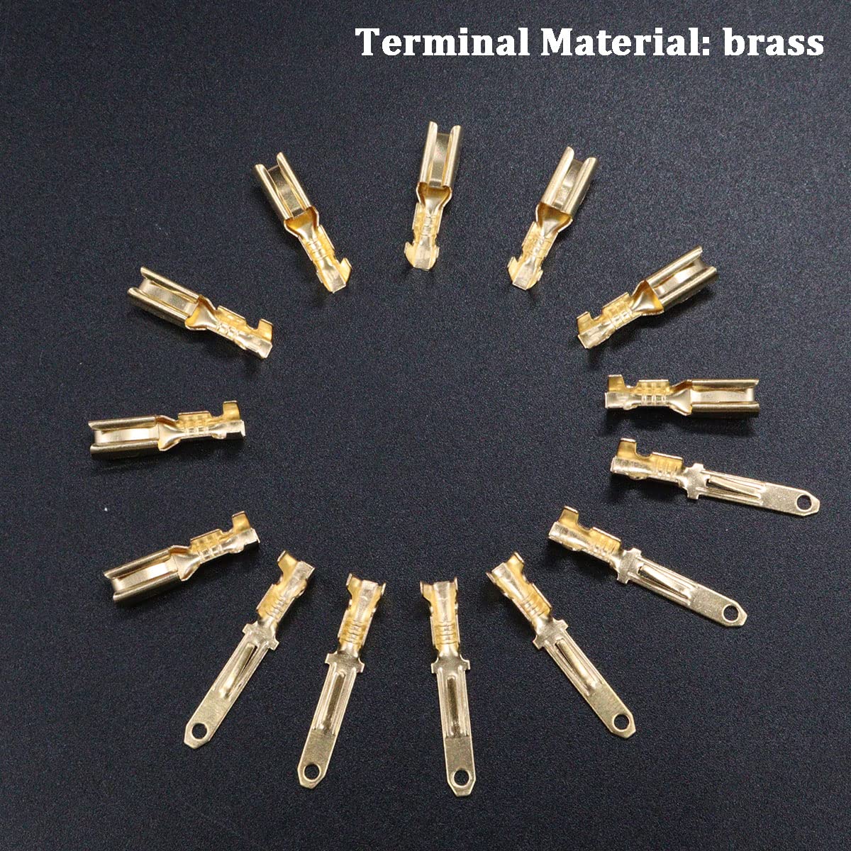 Seamaka 432pcs Automotive Electrical Wire Connectors Kit 2.8mm 2 3 4 6 9 Pin Automotive Electrical Wire Male Female Socket Plug