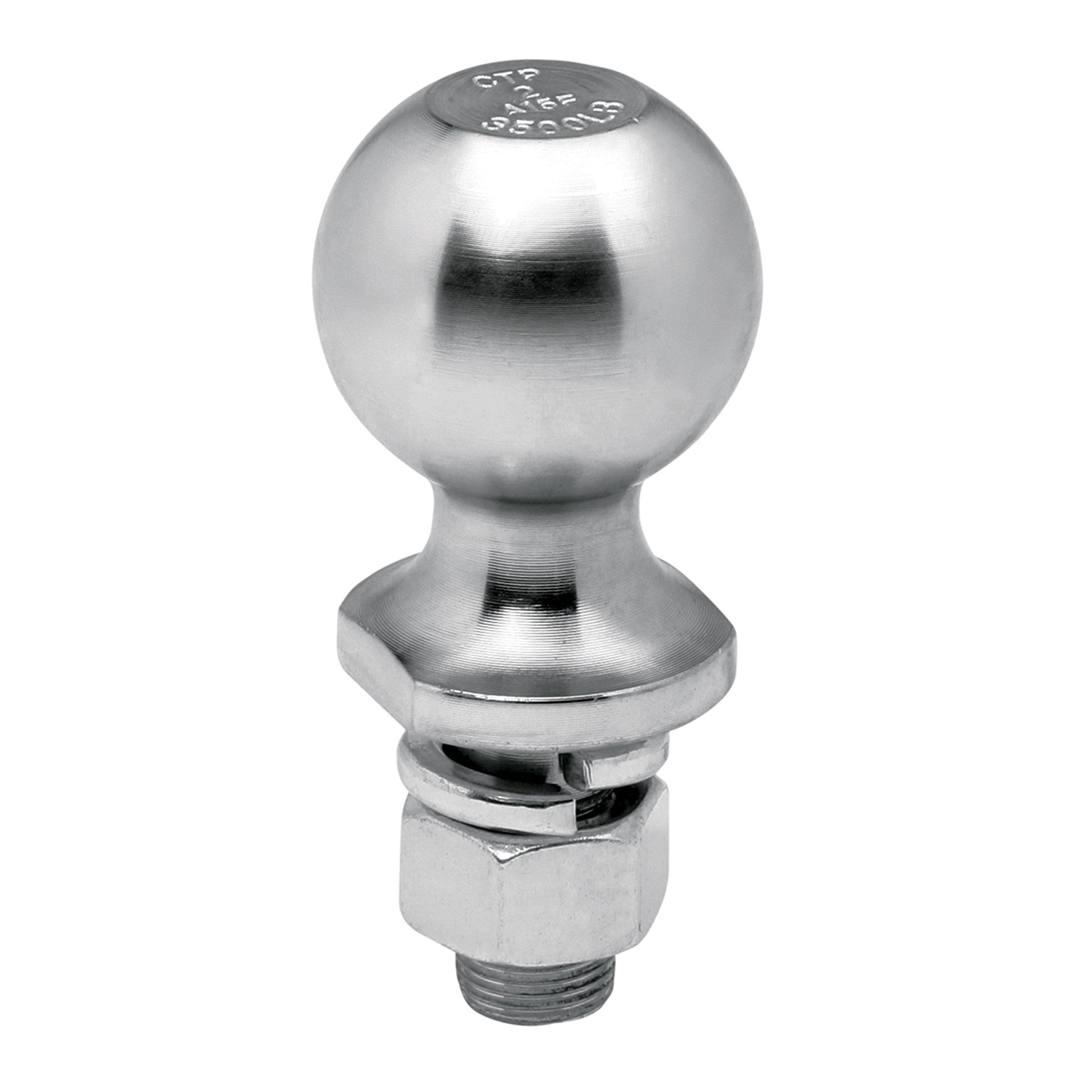 Reese 63850 Class Iv Hitch Ball, Zinc - 2 Ball X 1 X 3-3/8, 7,500 Lbs.