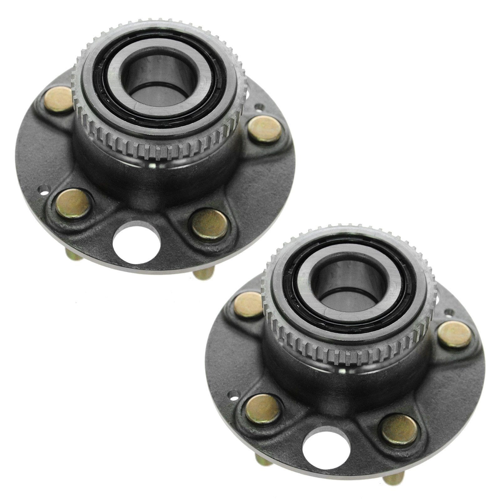 Trq Rear Wheel Hub Bearings Assembly Set Compatible With 1995-1997 Honda Odyssey 1996-1999 Isuzu Oasis