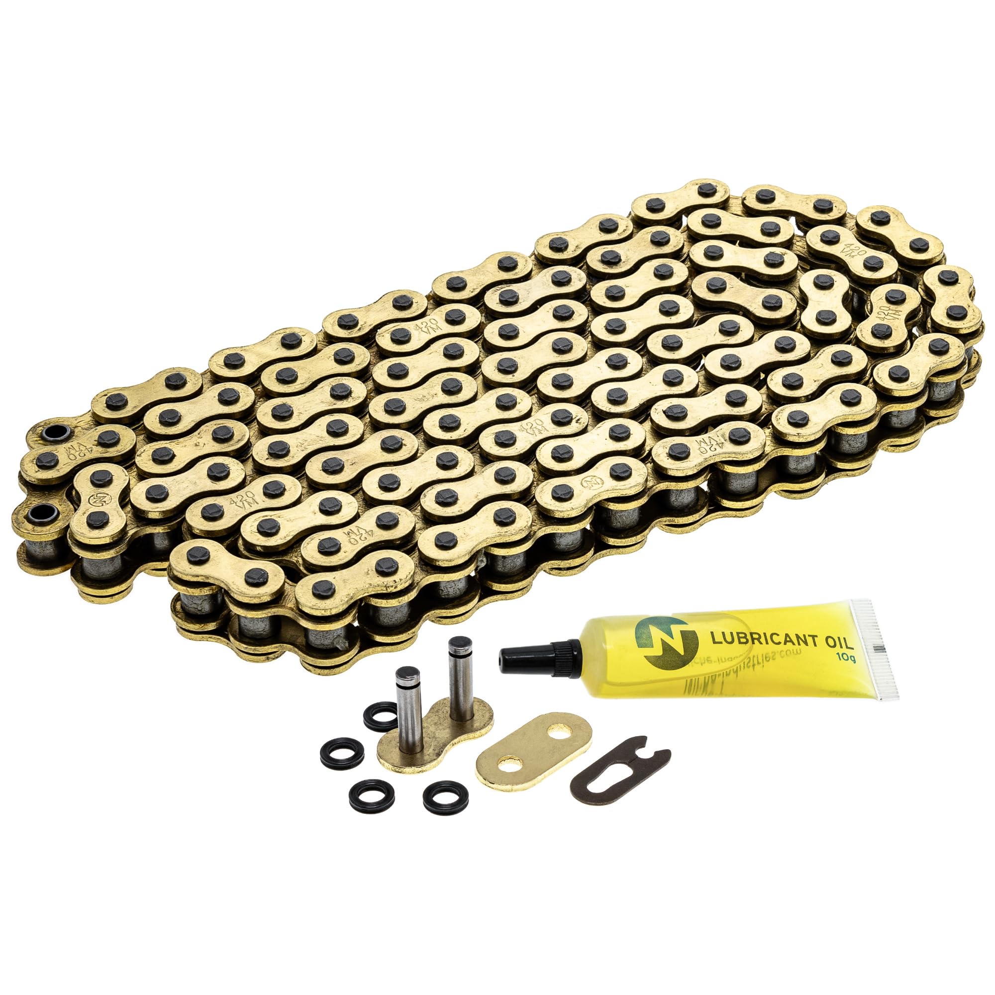 Niche Gold 420 X-Ring Chain 110 Links With Connecting Master Link