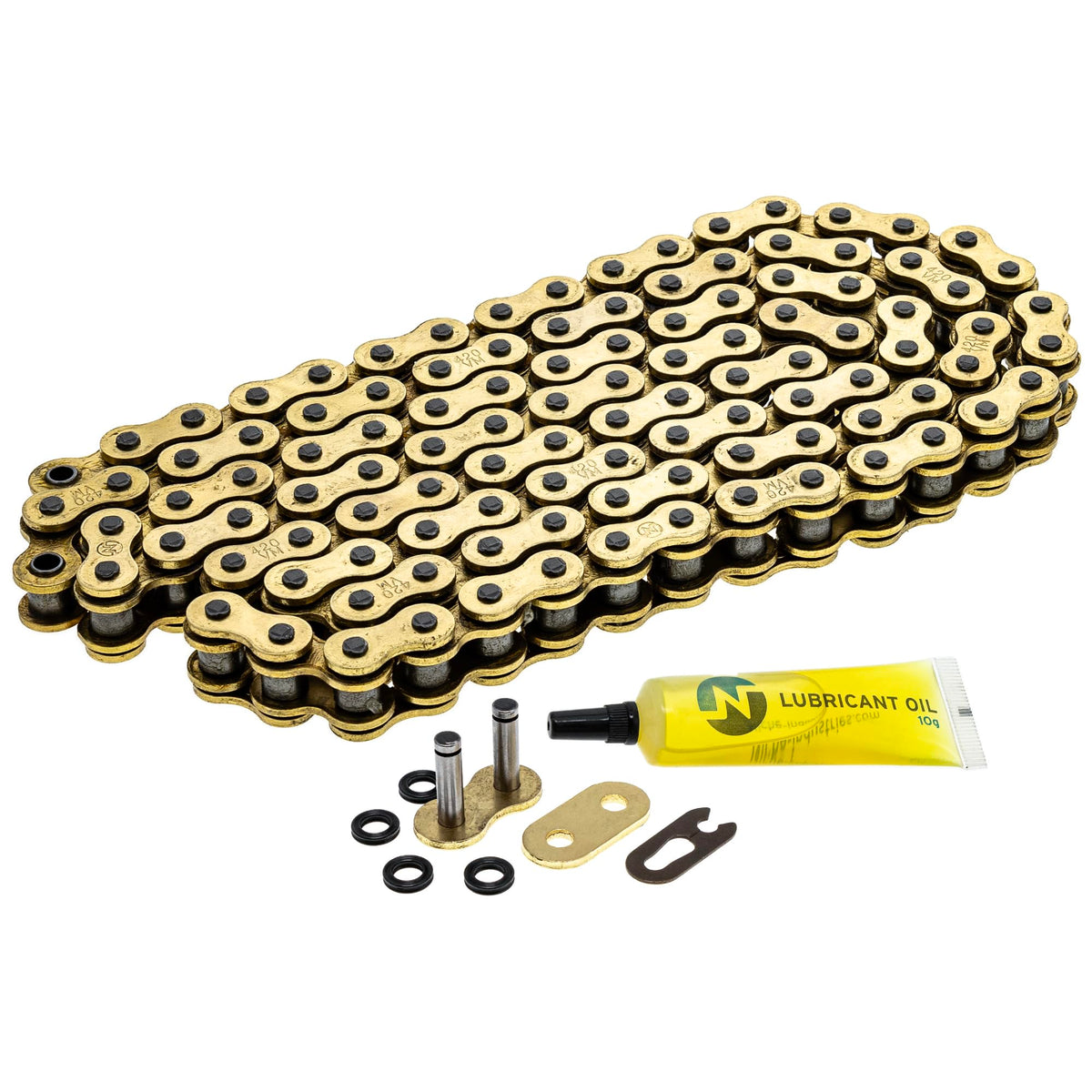 Niche Gold 420 X-Ring Chain 110 Links With Connecting Master Link