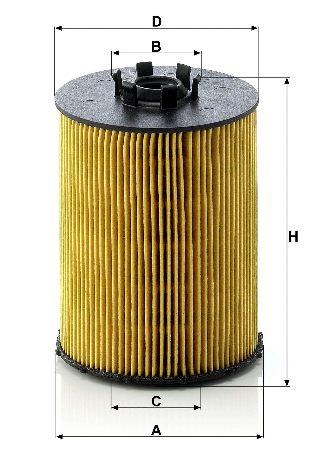 Mann-Filter Hu 823 X Metal-Free Oil Filter