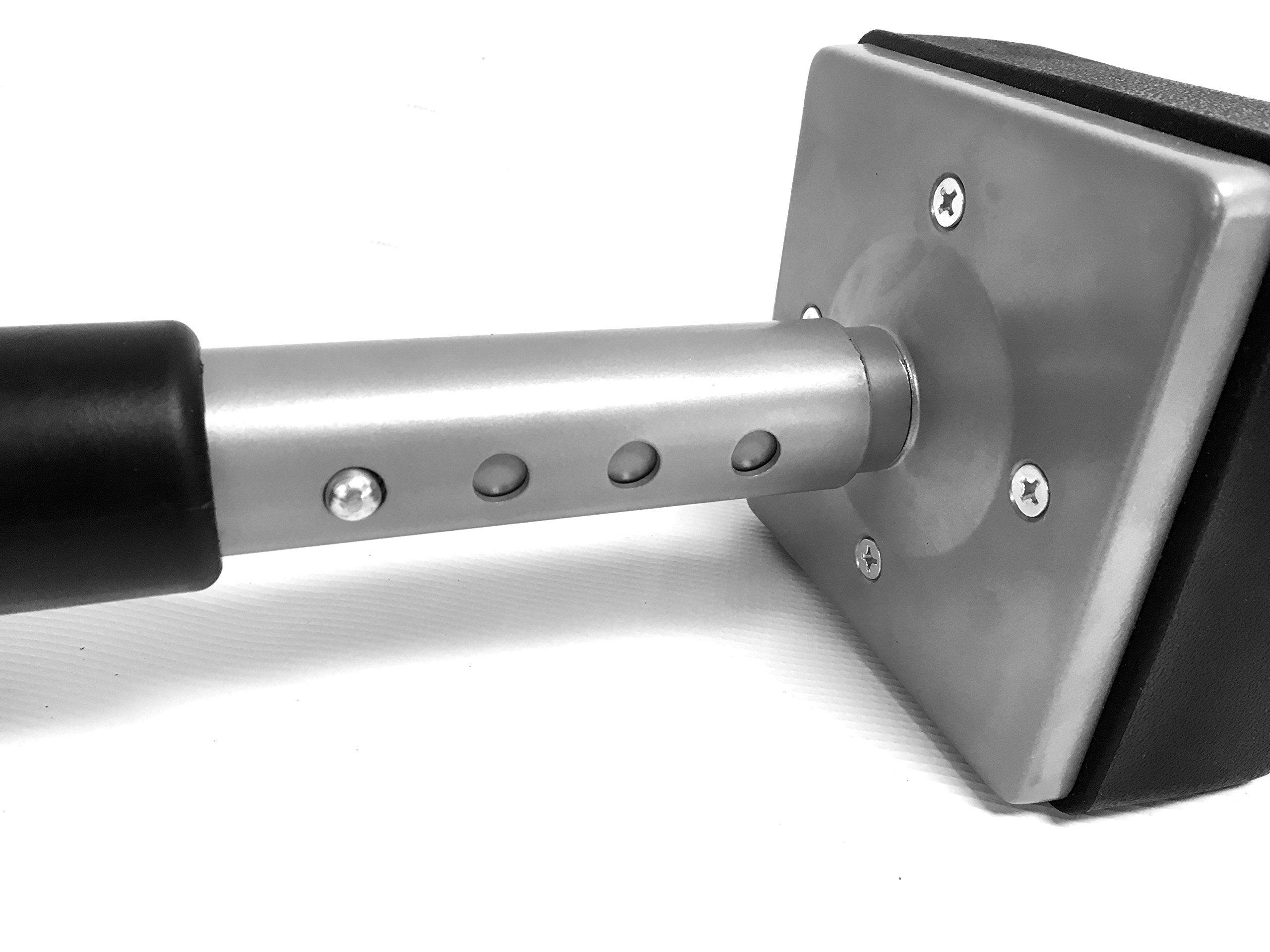 MaxWorks 80742 Carpet Stretcher Knee Kicker with Telescoping Handle, Regular, Silver