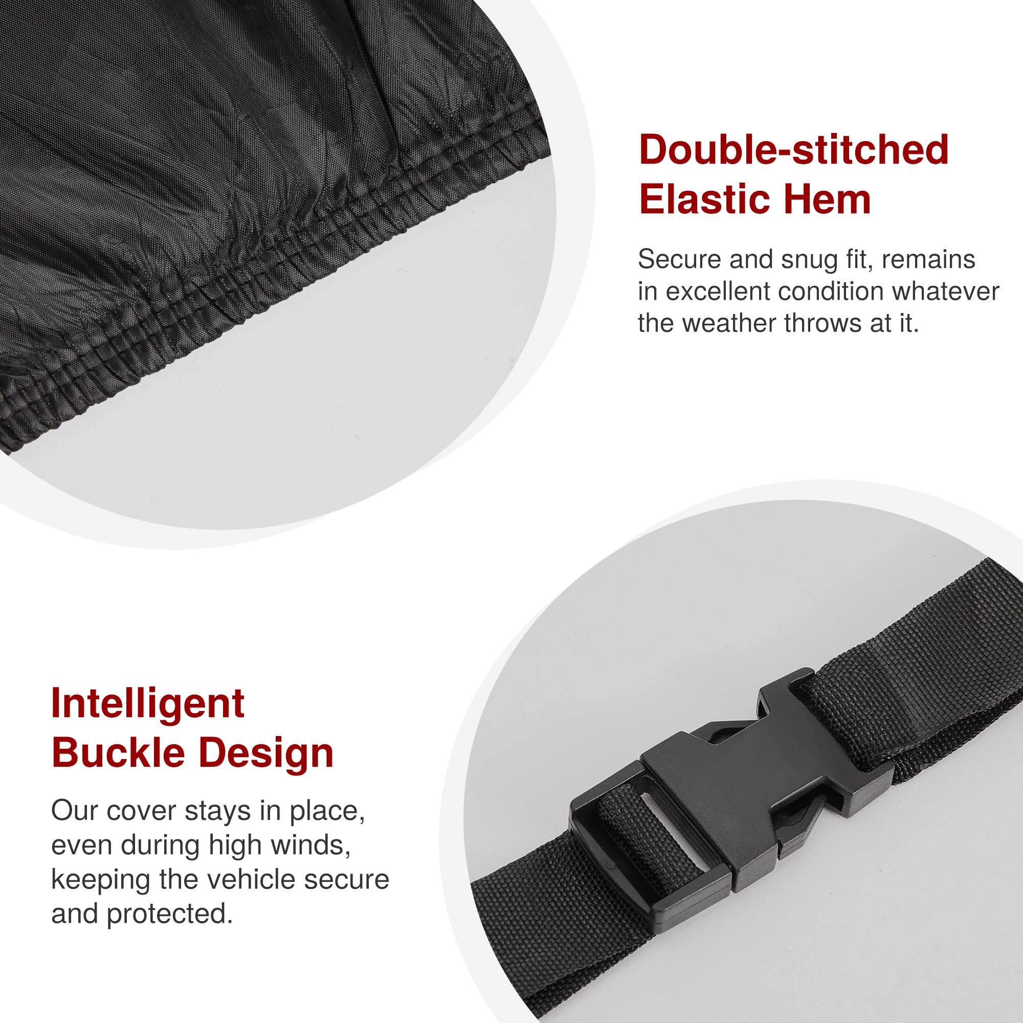 Puroma ATV Cover, XL 82.7'' Waterproof Outdoor Heavy Duty 4 Wheeler Quad Proof All Season UV Protection for Polaris, Sportsman,