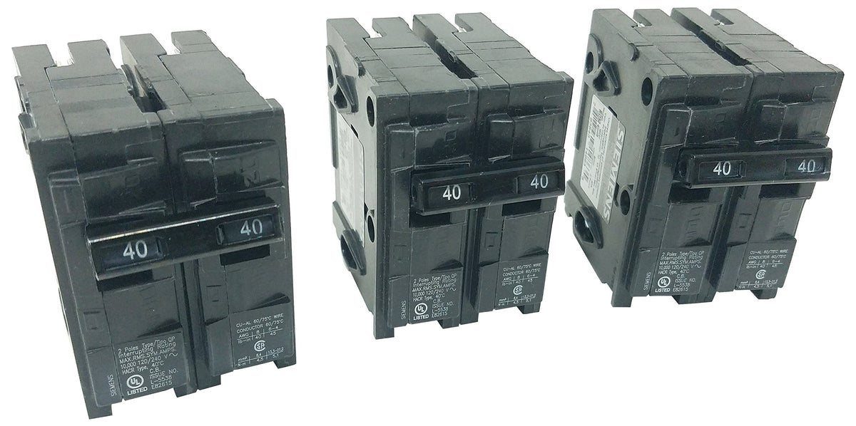 Siemens Q245_3PK 45 Amp Double Pole Type QP Circuit Breaker (Pack of 3)