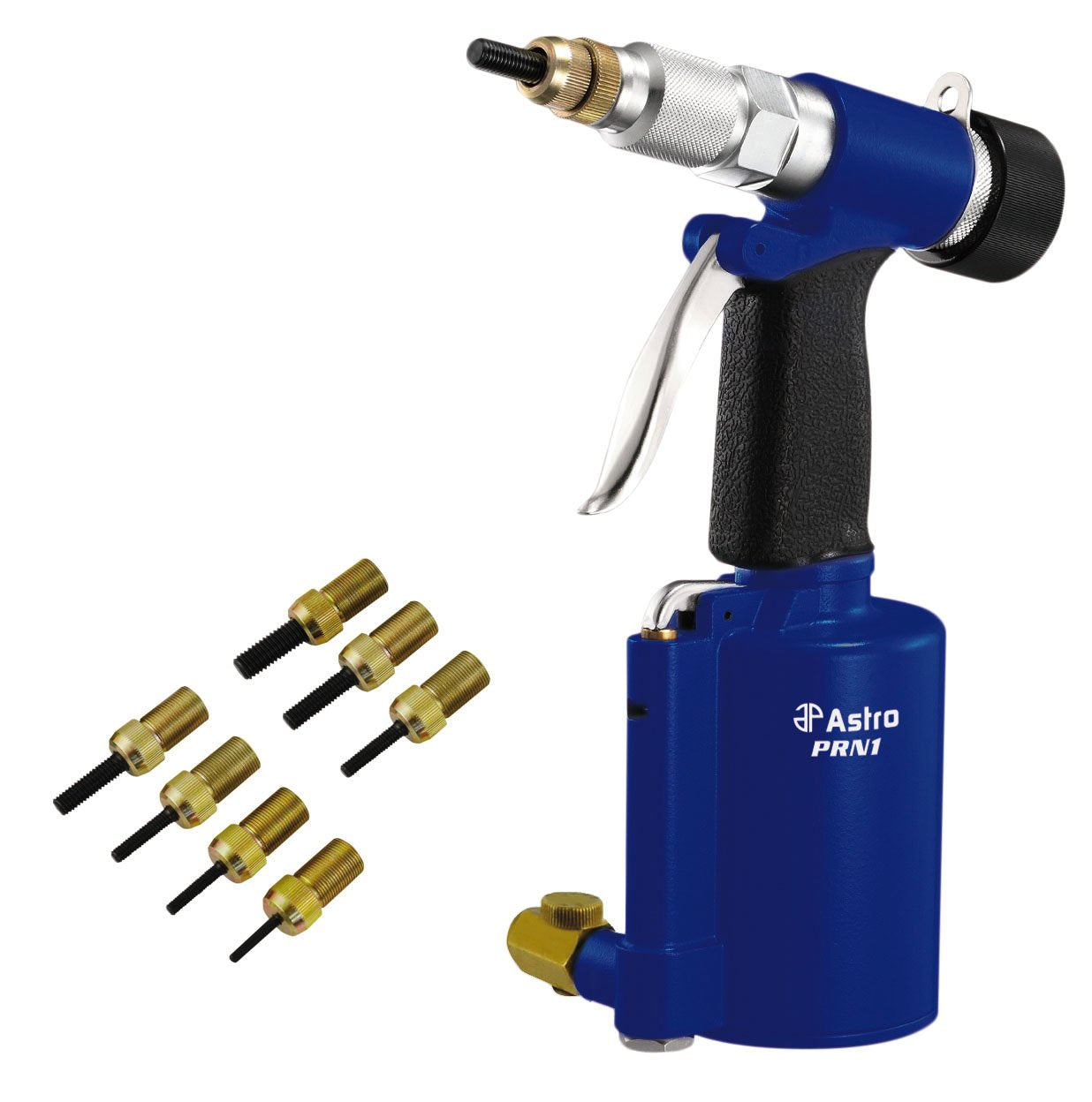 Astro Pneumatic Tool Prn1 3/8 Capacity Pneumatic Rivet Nut Setting Kit - Metric & Sae