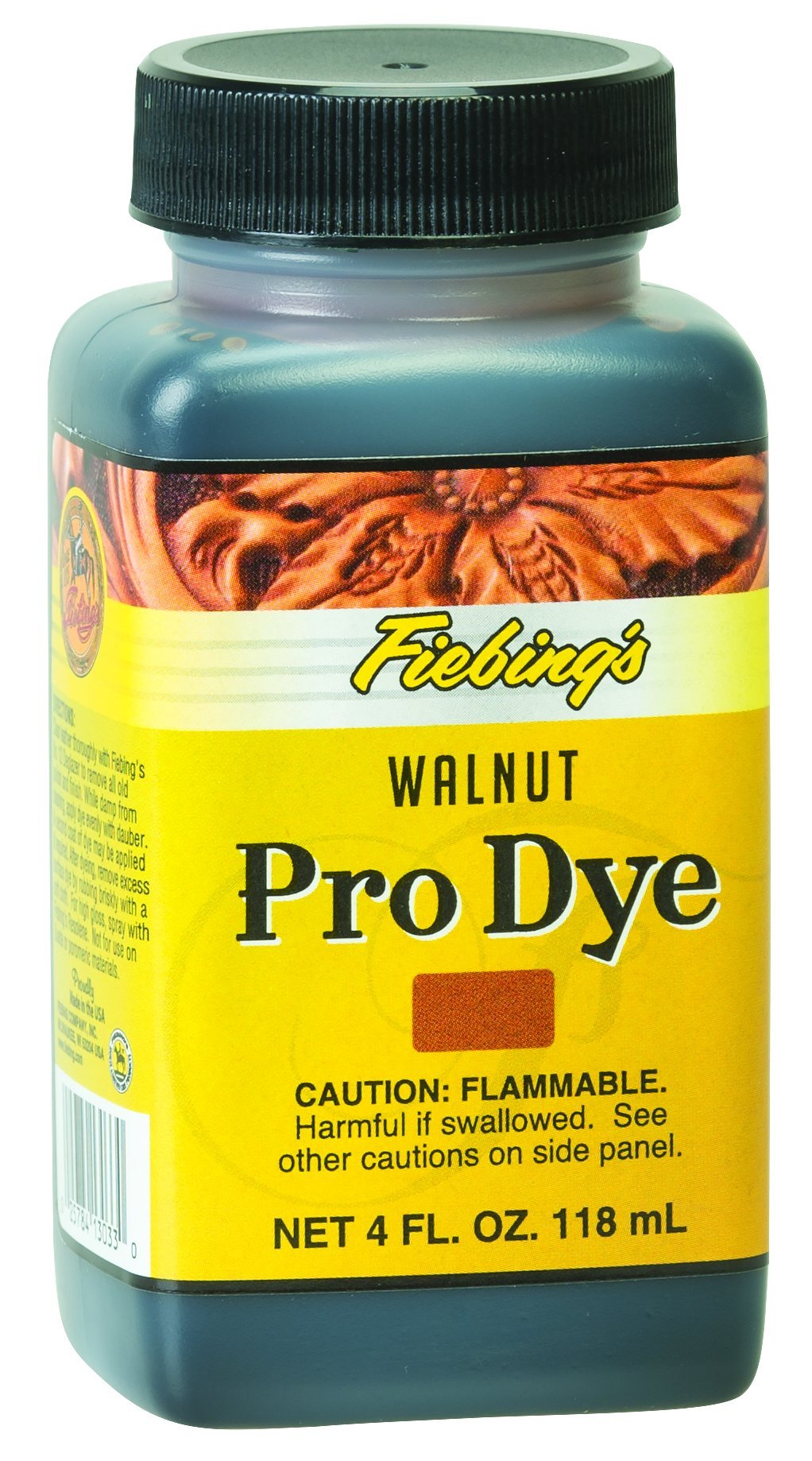 Fiebing'S Pro Dye, Walnut, 4 Oz.