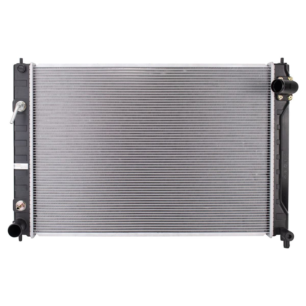 Trq Radiator Assembly Aluminum Core Compatible With 11-13 Infiniti M37 14-19 Q70 15-19 Q70L Cu13284