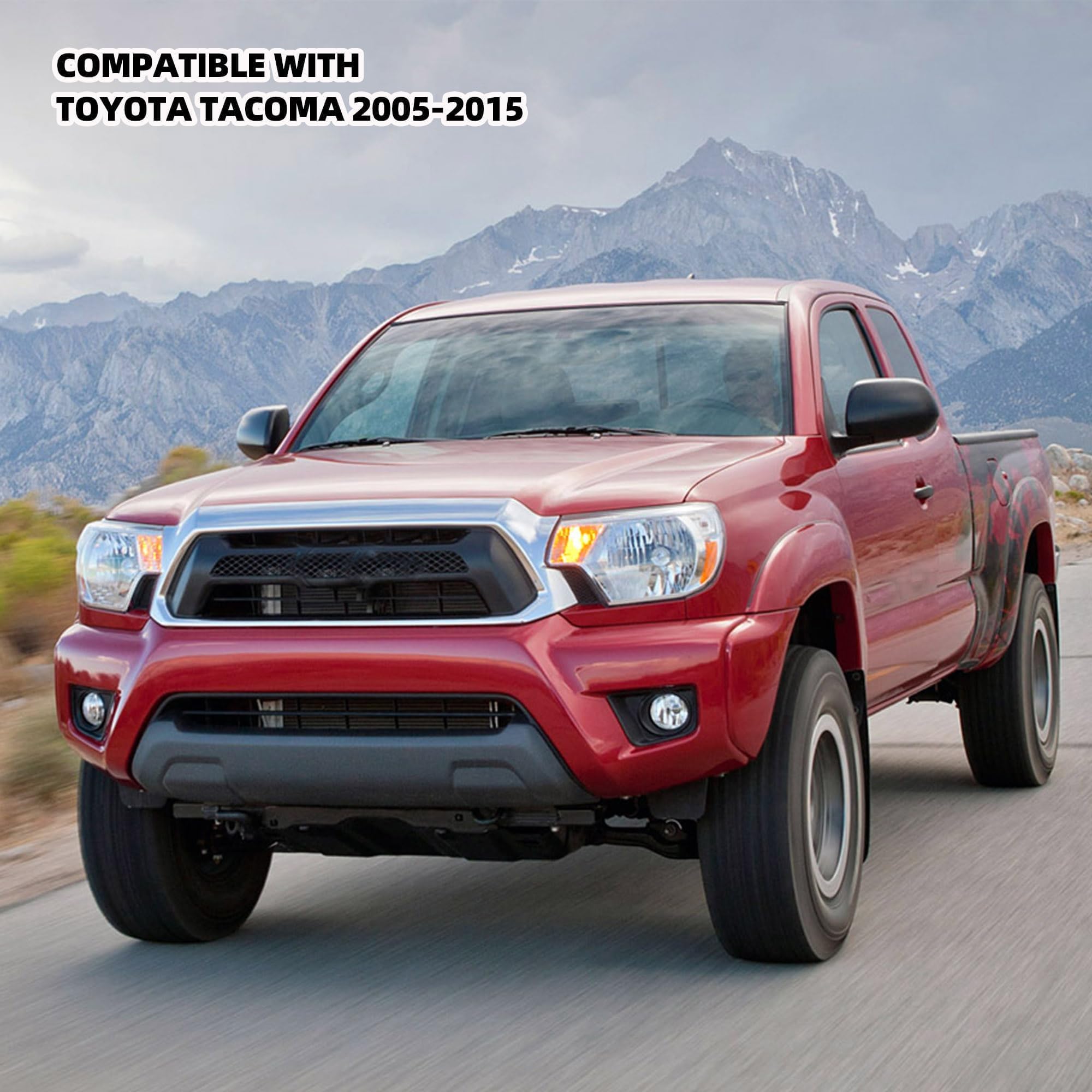 Dasbecan Right Passenger Side Sun Visor Compatible With Toyota Tacoma 2005 2006 2007 2008 2009 2010 2011 2012 2013 2014 2015 Vis