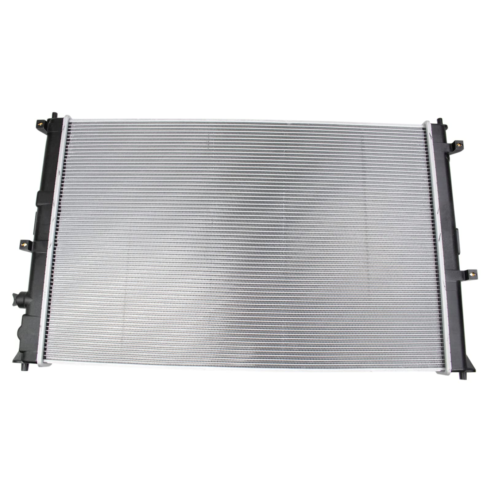 Trq Radiator Assembly Aluminum Core Compatible With 16-21 Honda Civic Cu13582