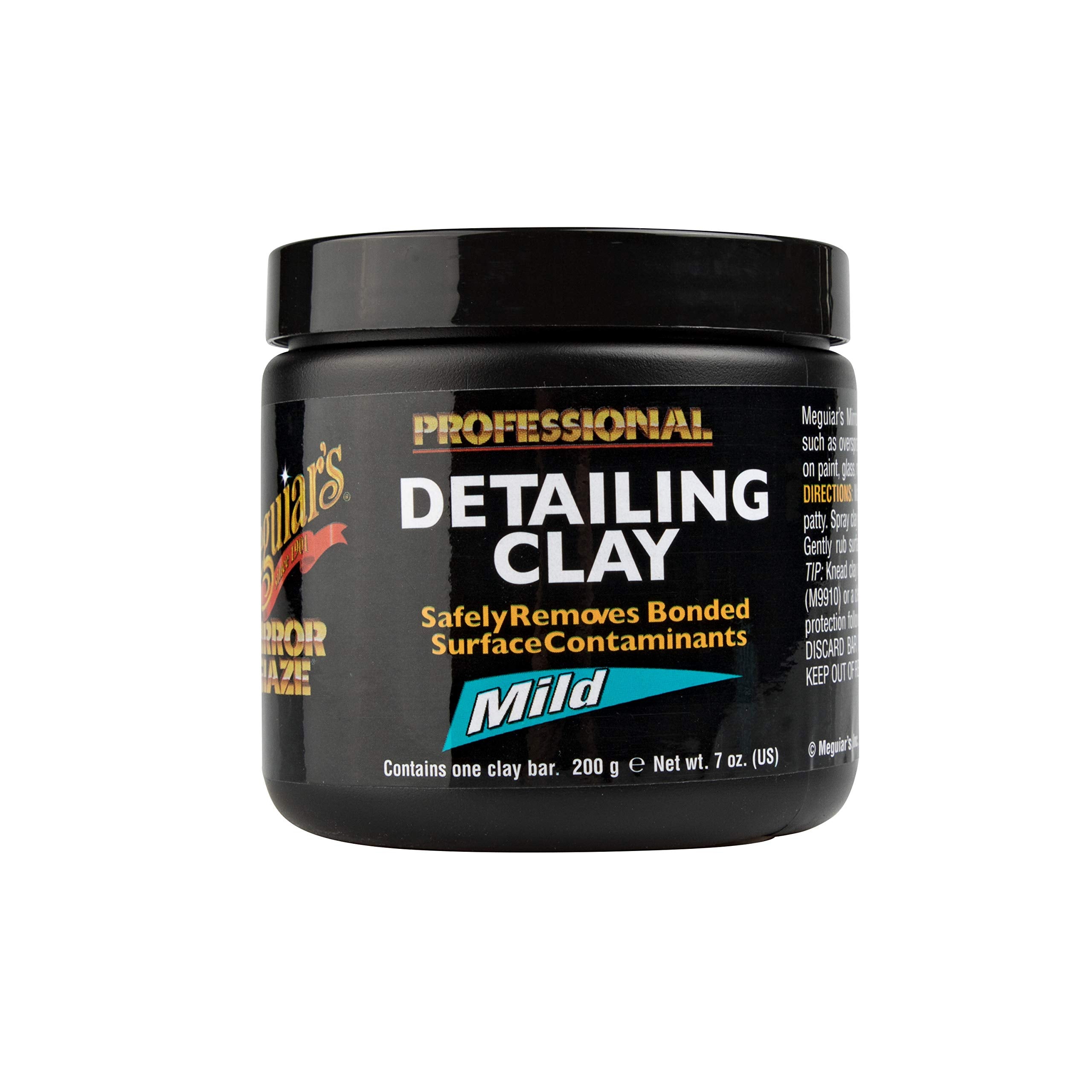 Meguiar'S Professional Detailing Clay, Mild, C2000 - Safely Remove Contaminants Bonded On Paint For A Smooth, Glossy Finish - Pr