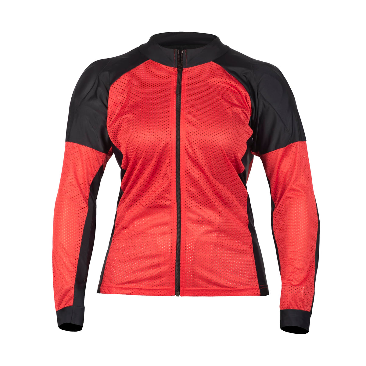 Wicked Stock Mesh Armored Motorcycle Shirt For Men And Women-Ce Level 2-Soft And Stretchy Lightweight-Removable Padding
