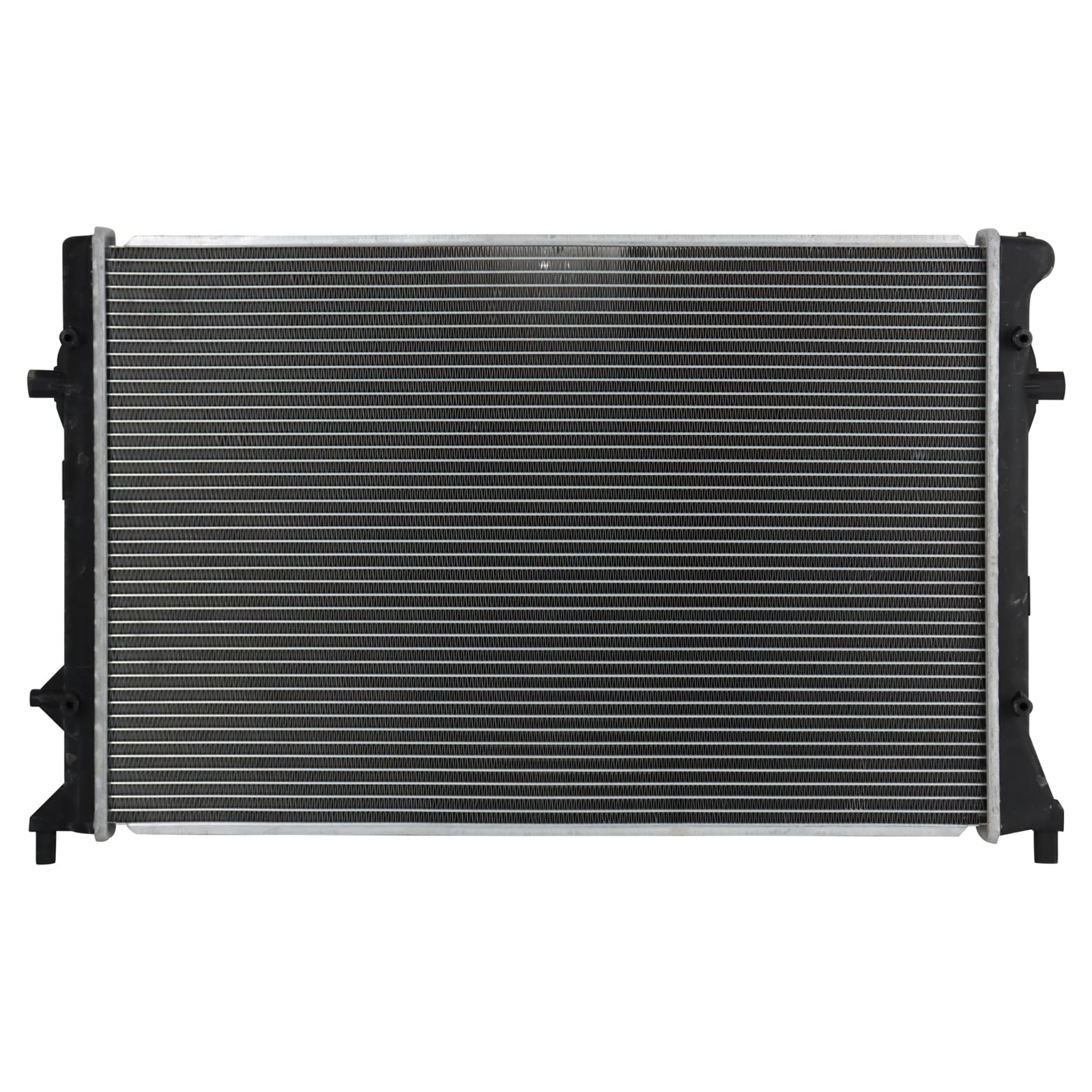 Trq Radiator Assembly Aluminum Core Compatible With 06-09 Audi A3 Quattro 09-16 Volkswagen Cc 07-08 Eos 06-18 Passat Cu2964 Vw30