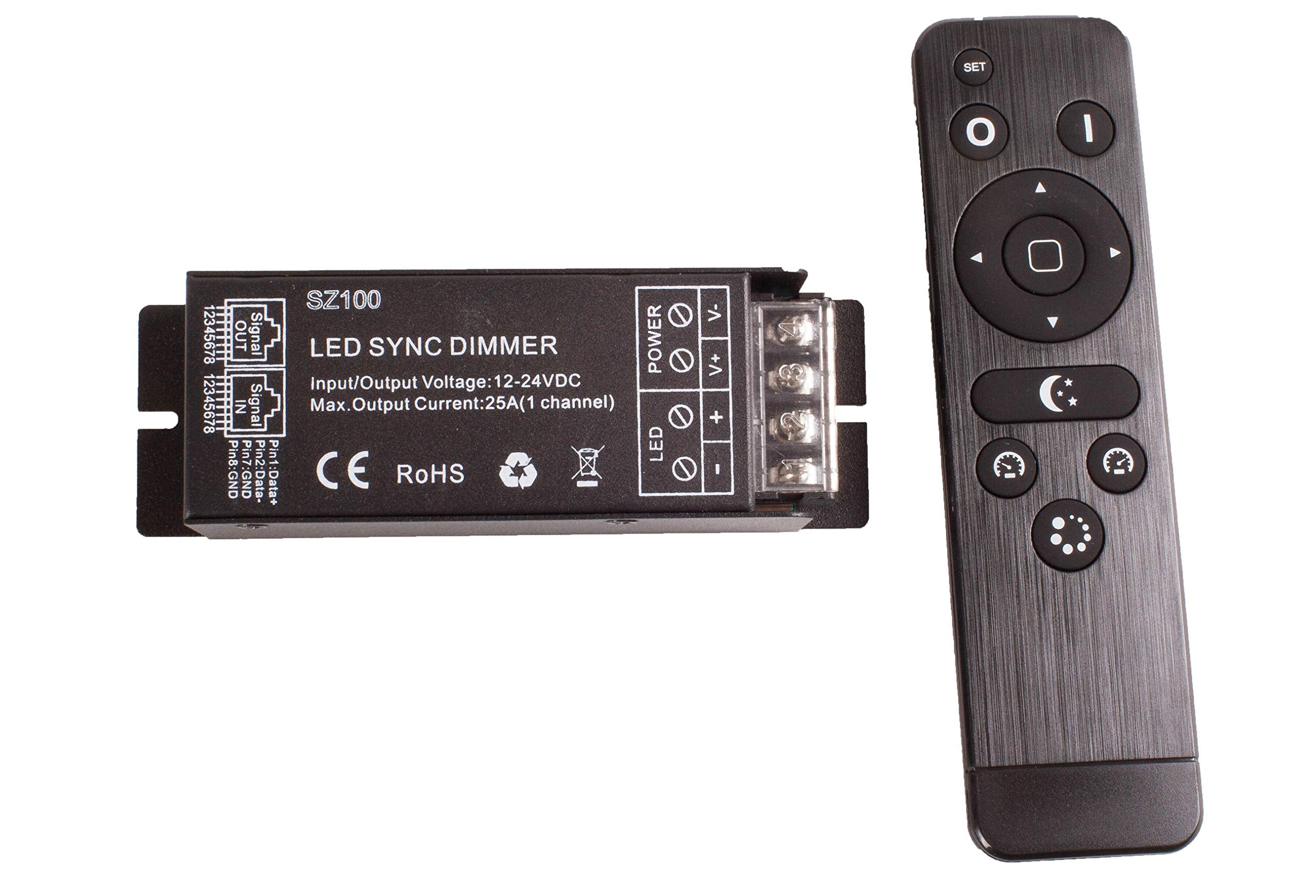 Ledupdates All-In-One Led Light Controller (Heavy Duty Single Color Led Controller)