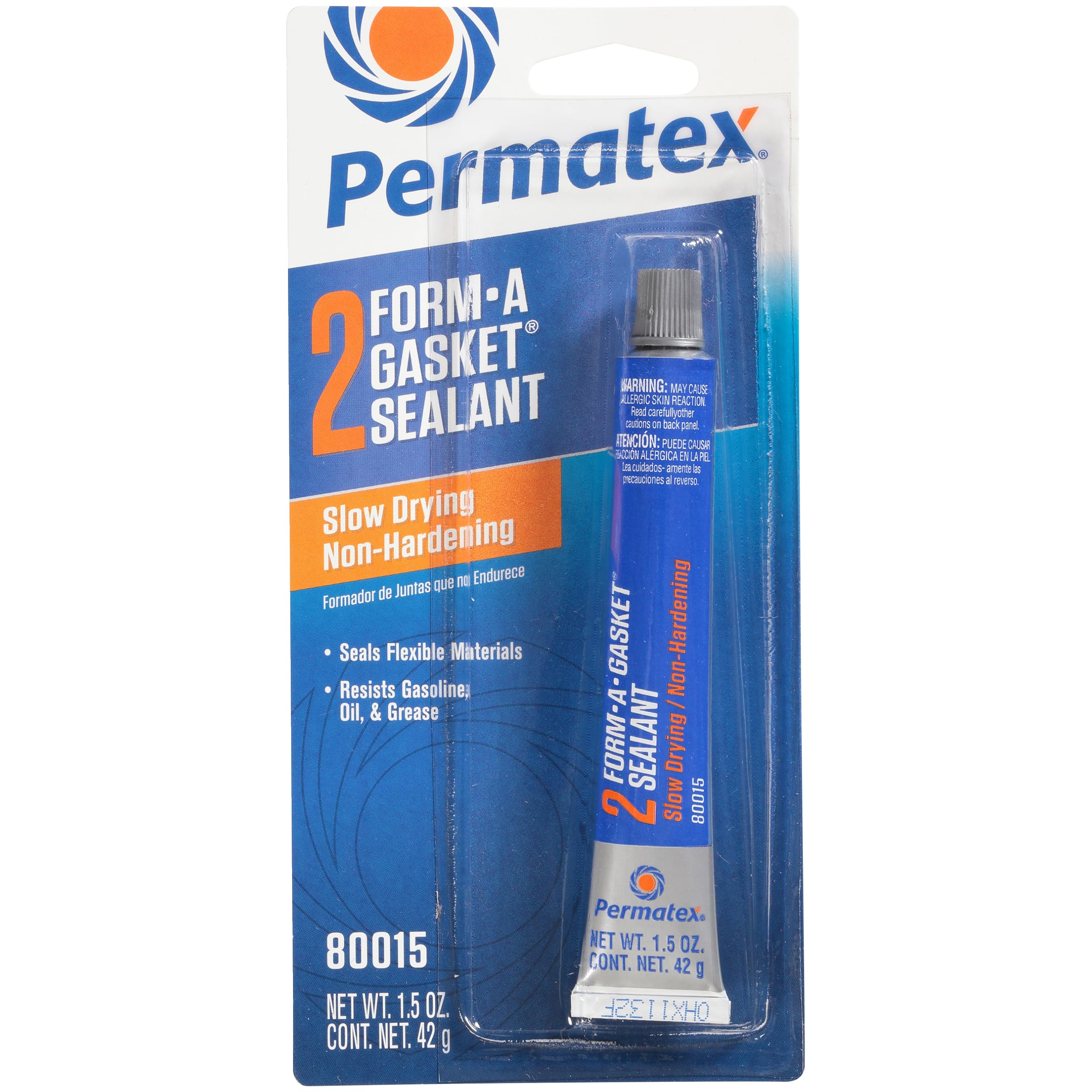 Permatex 80015 Form-A-Gasket #2 Sealant, 1.5 Oz.