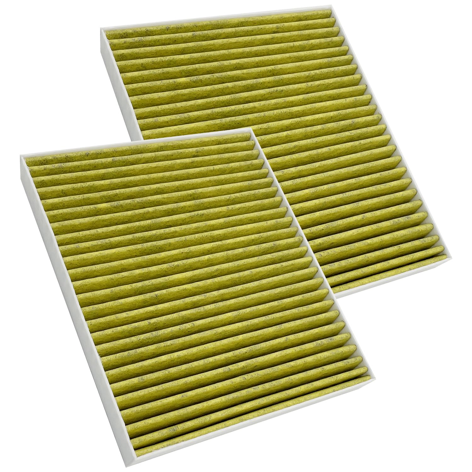 2Pcs Capume Cabin Air Filter Replacement For Cf11966, Sierra 1500 2019-2024, Silverado 1500 & Yukon 2021-2024, Equinox 2018-2024
