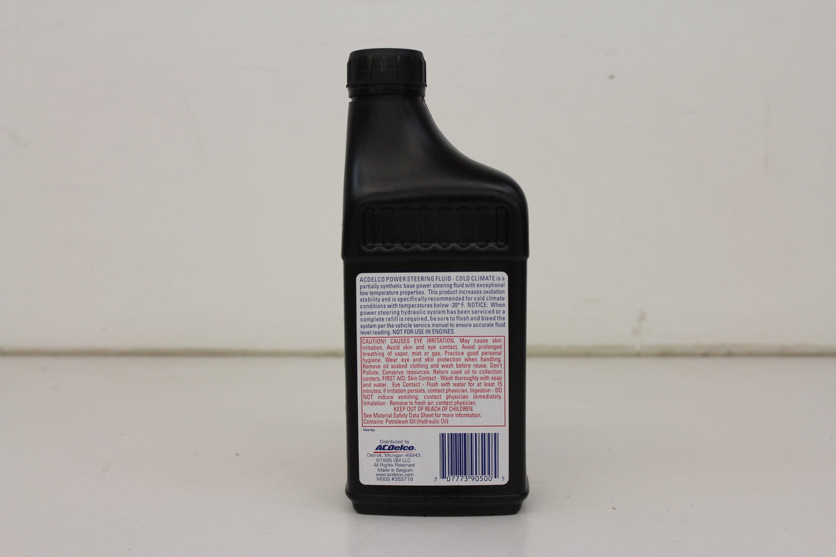 12345867 Genuine Gm Fluid 12345867 Cold Climate Power Steering Fluid - 32 Oz ...