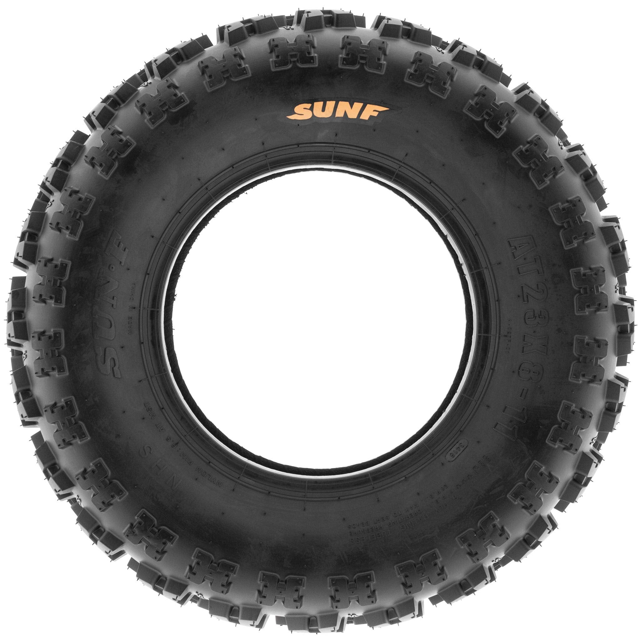 Sunf Atv Utv Knobby Sport Tires 23X7-10,6 Pr Tubeless A027, Set Of 2