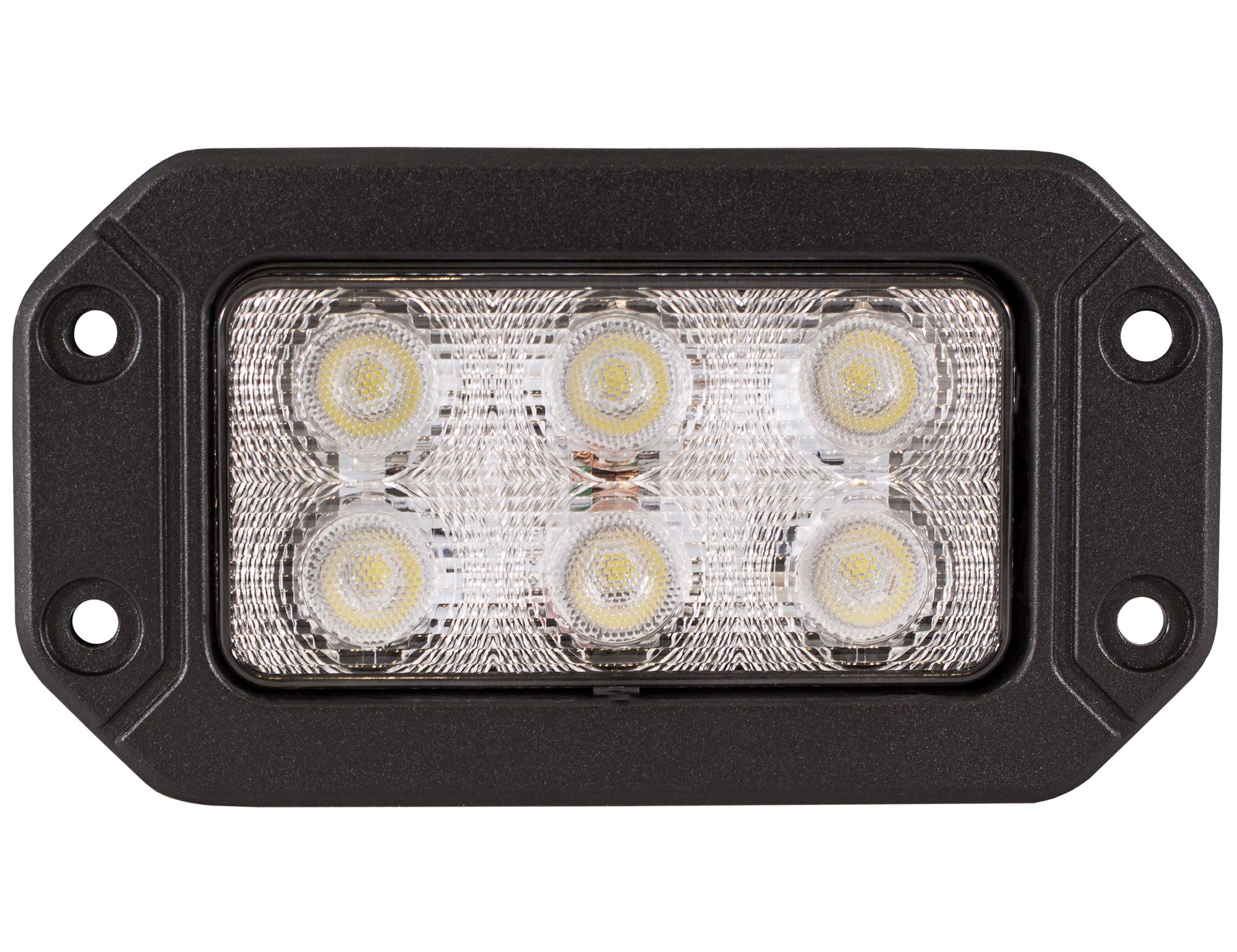 Buyers Products 6.5 Inch By 3.5 Inch Rectangular Led Clear Flood Light, Small