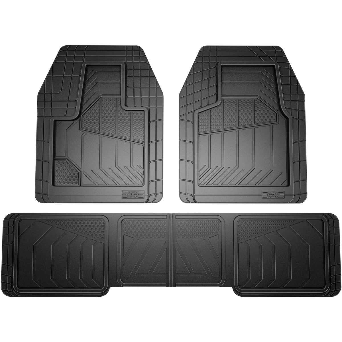 Dickies Maximum Coverage Floor Mats, All-Weather Floor Mats, Trim-To-Fit Floor Mats For Cars, All-Season Automotive Floor Mats F