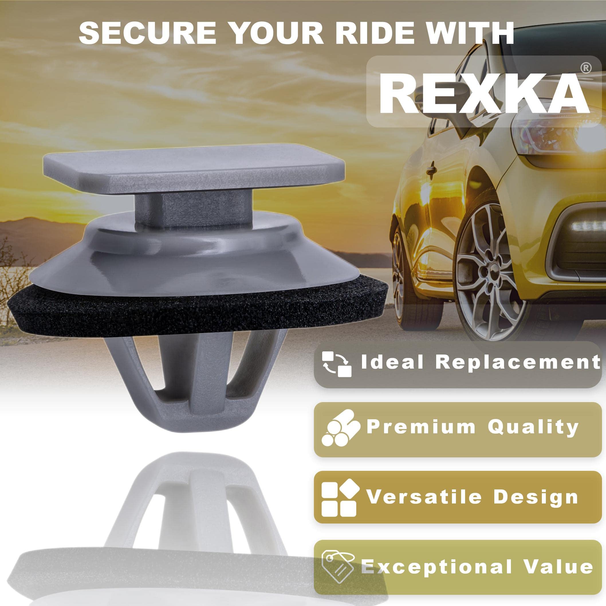 Rexka Stone Guard Moulding Clip For Mazda Kd53-51-Sj3A Cx-5 (Pack Of 30)