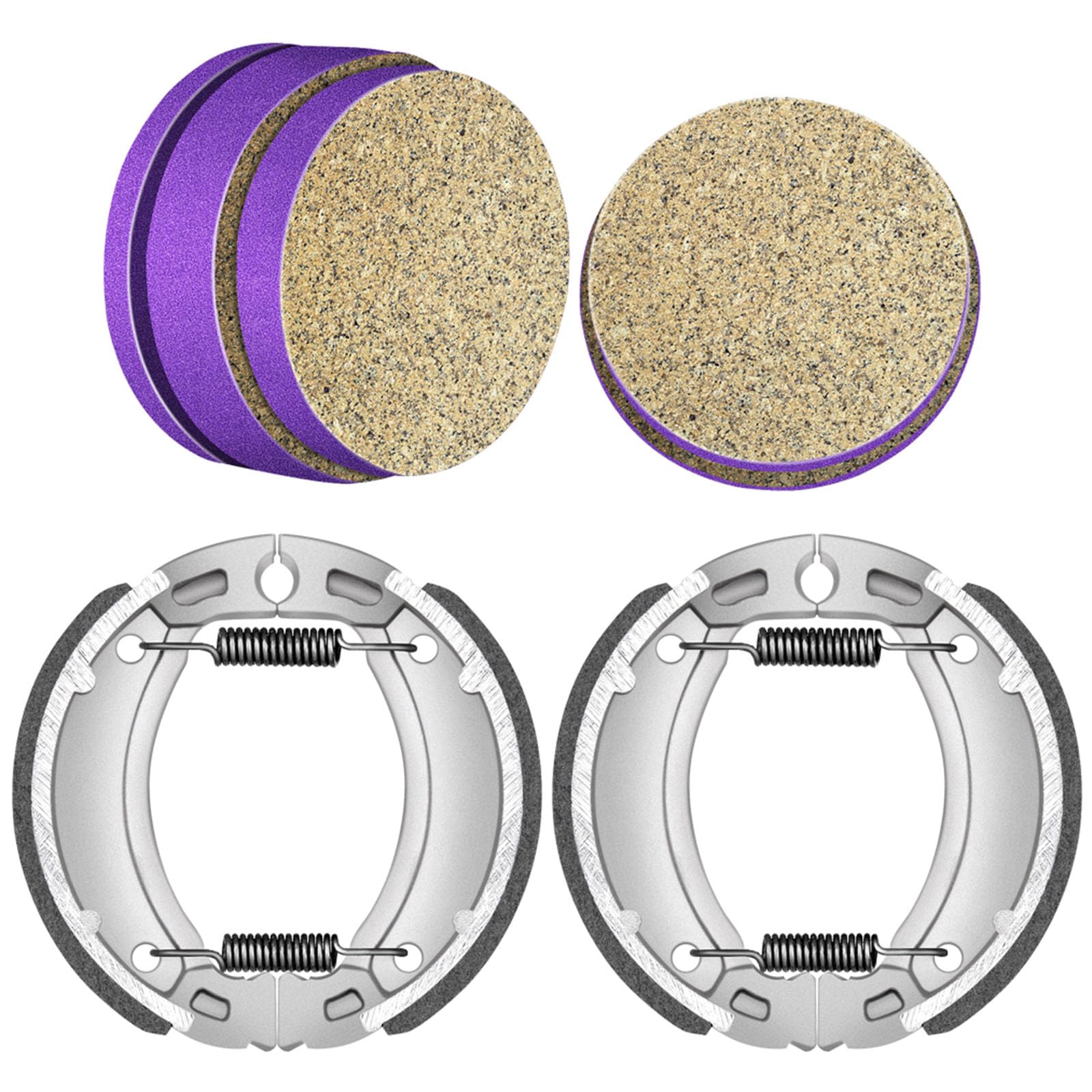 Scitoo Brake Pads And Brake Shoes Kits Fit For Yamaha Blaster 88 89 90 91 92 93 94 95 96 97 98 99 00 01 02