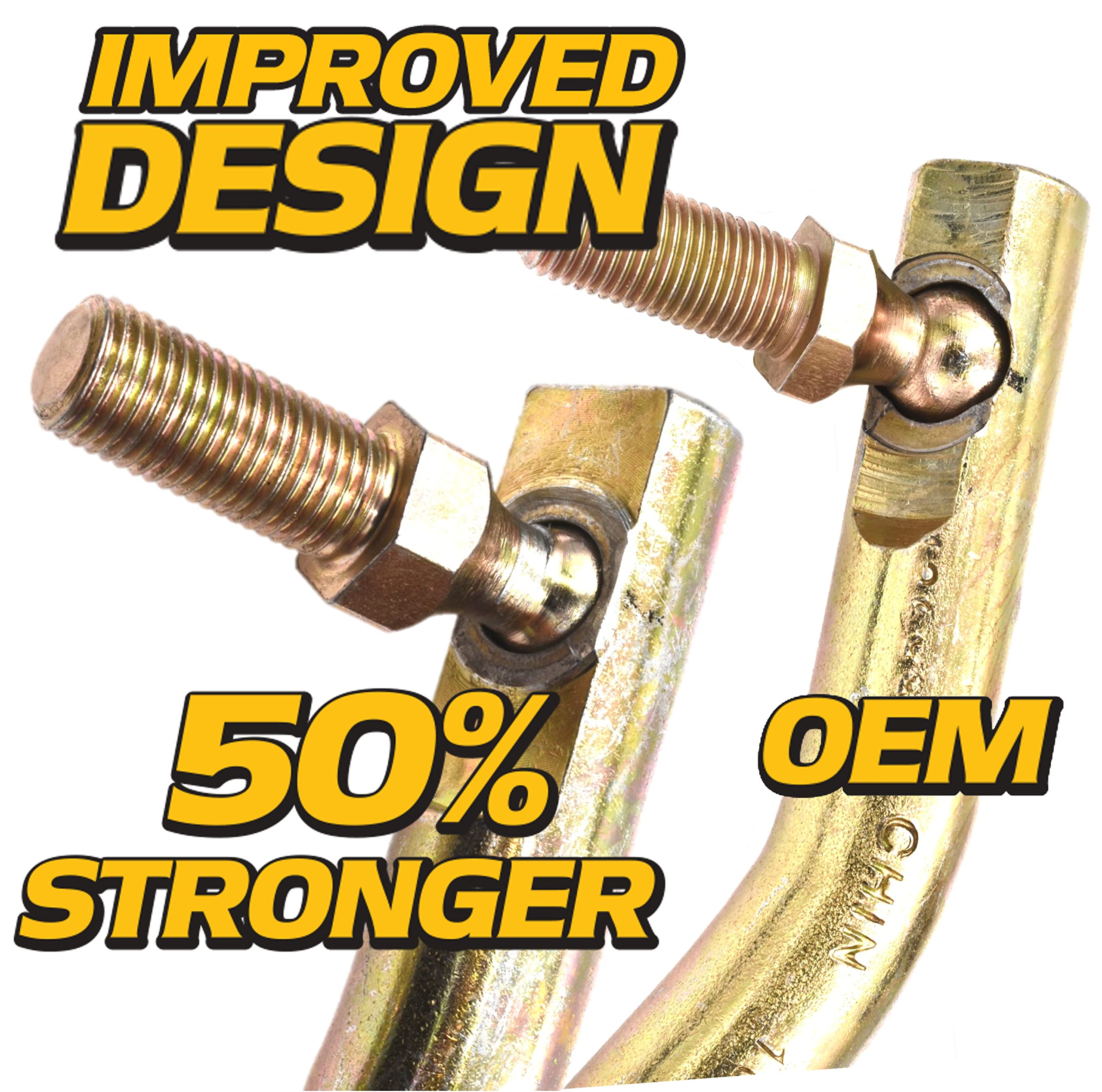 HD Switch -Improved Adjustable Steering Drag Link Kit for 436884 436885 & (2) 436887 Husqvarna Craftsman Poulan Pro 532436884/53