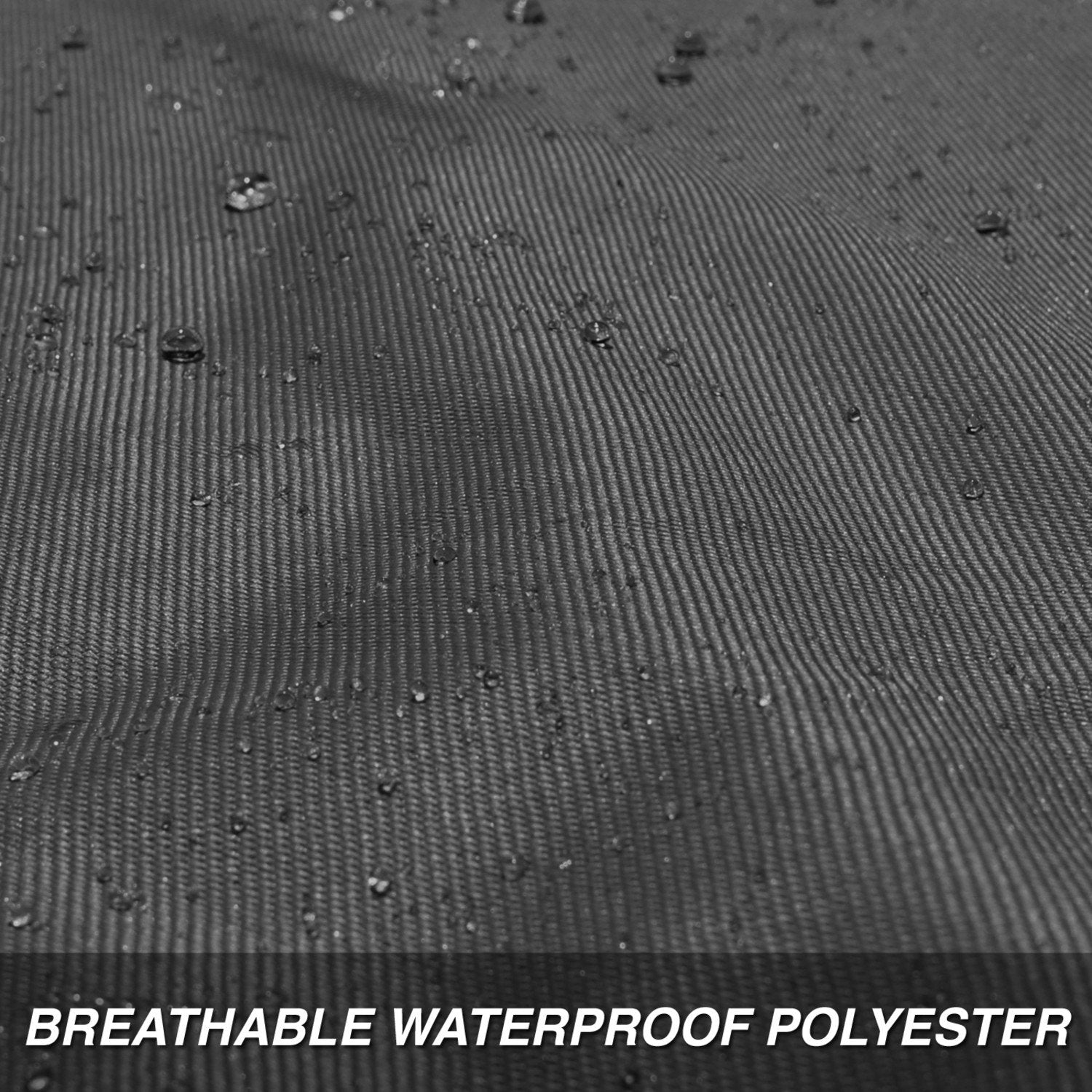 Budge Sportsman Motorcycle Cover, Black, Waterproof, Universal Fit, Fits Up To 114', Model: Mc-8